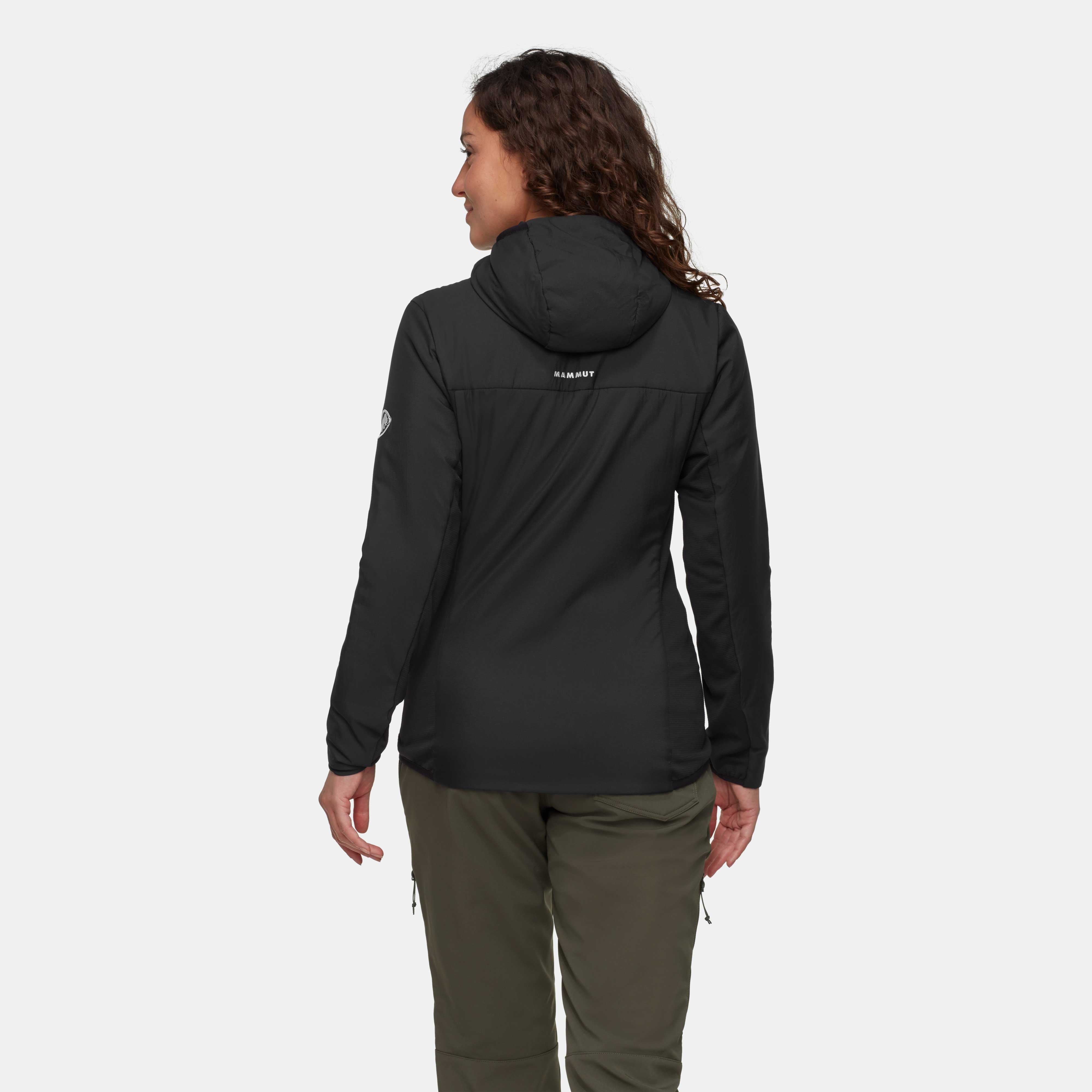 Mammut Rime Light IN Hybrid Hooded Jacket Women, black - Black