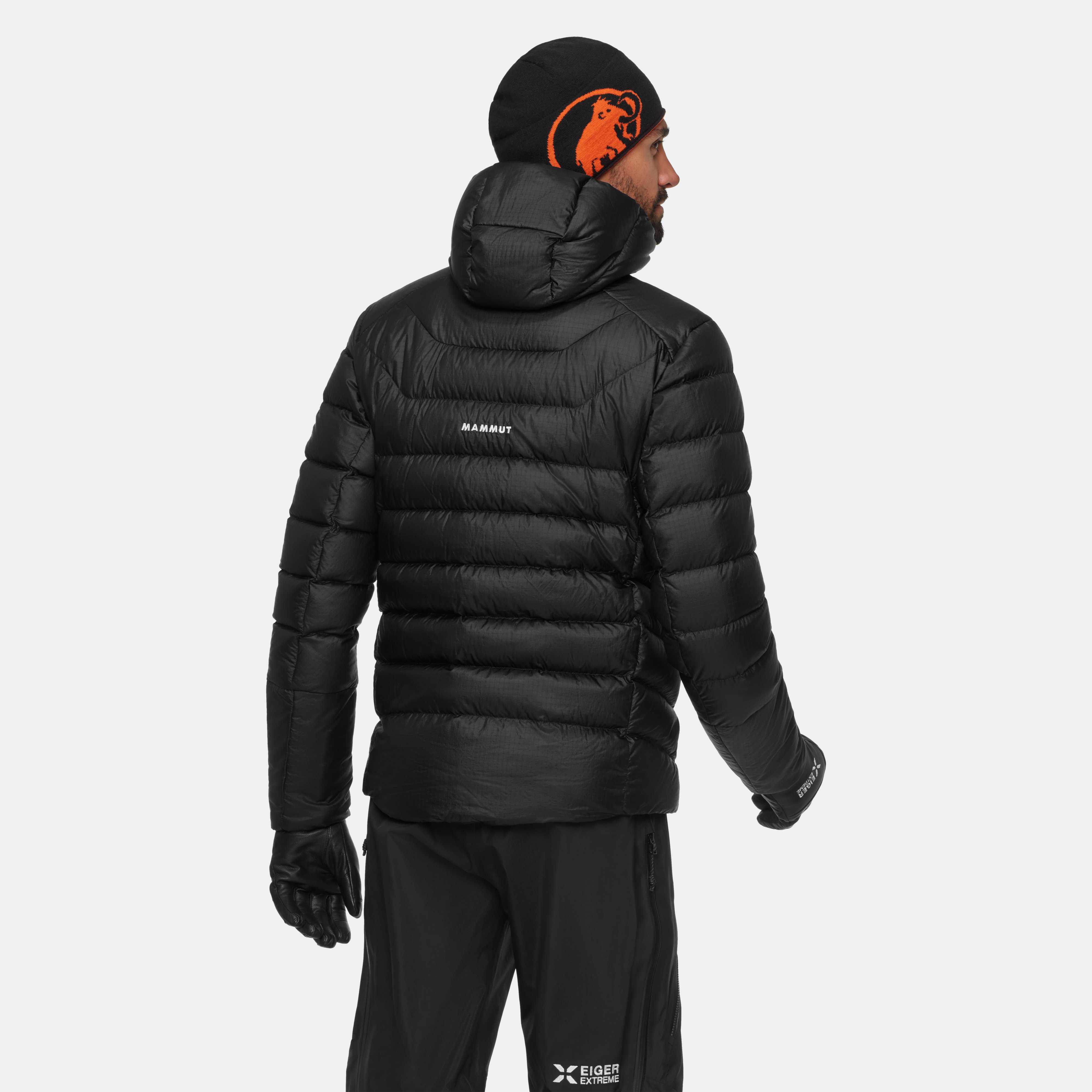 Mammut Eiger Nordwand Light Down IN Hooded Jacket Men, black - Black
