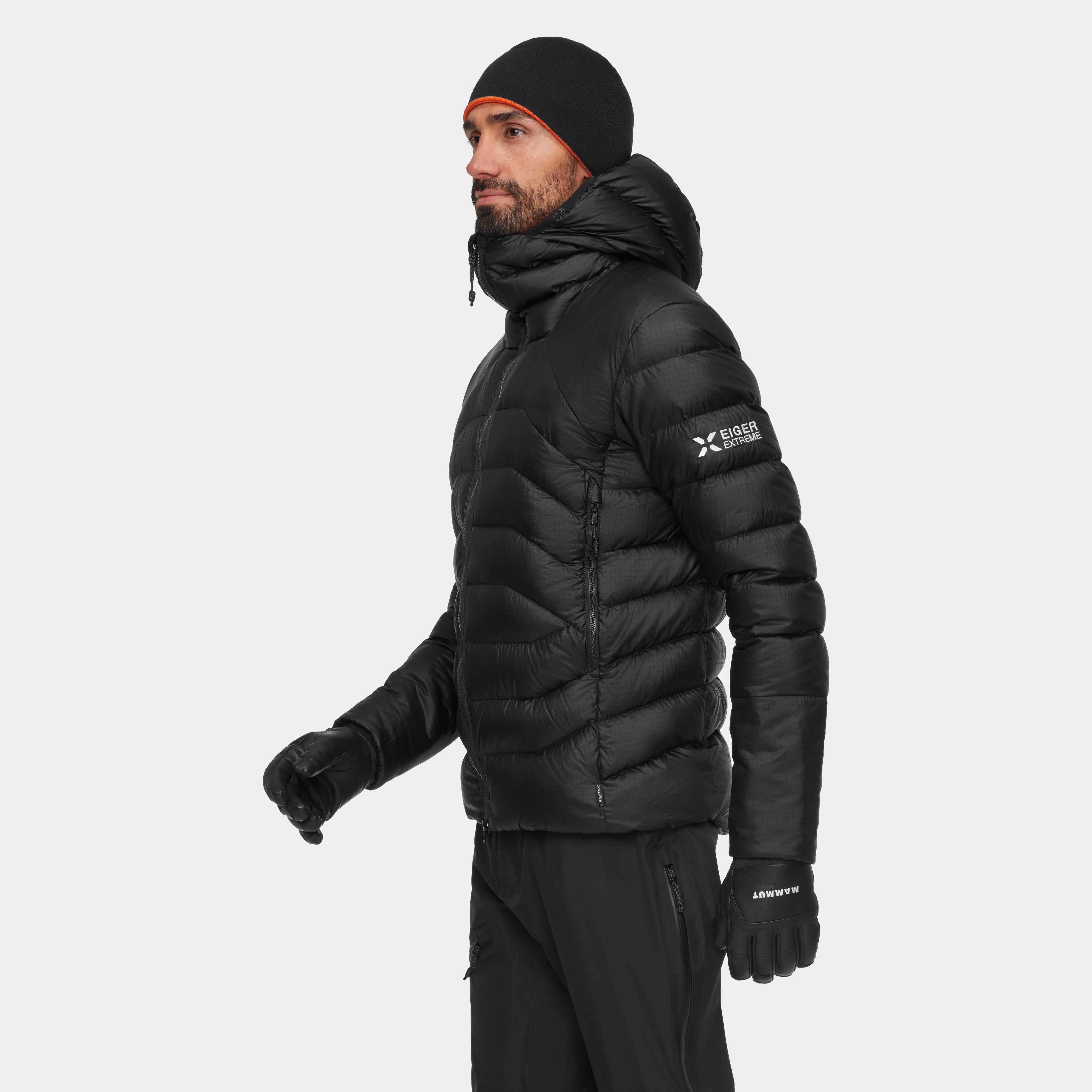 Mammut Eiger Nordwand Light Down IN Hooded Jacket Men, black - Black