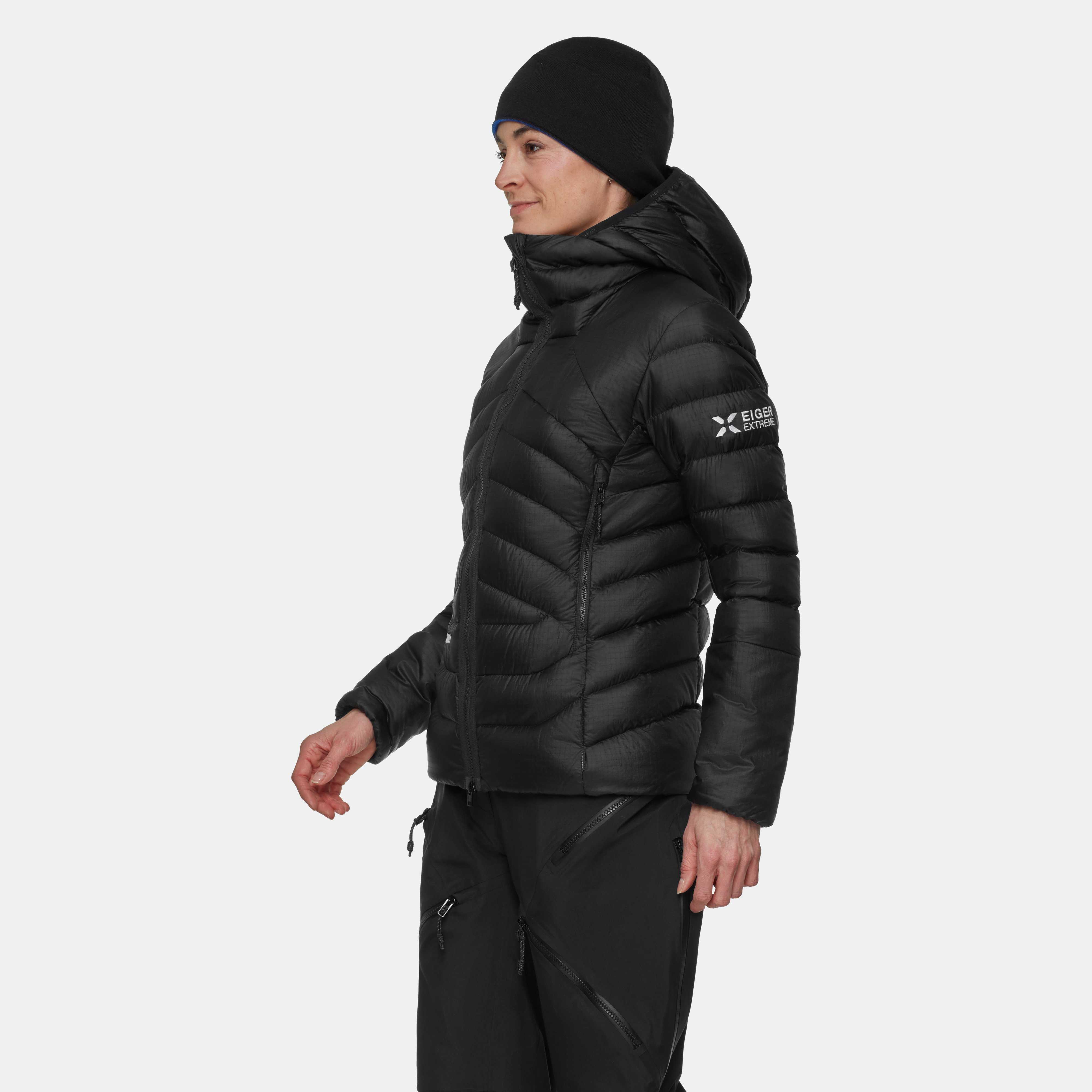 Mammut Eiger Nordwand Light Down IN Hooded Jacket Women, black - Black
