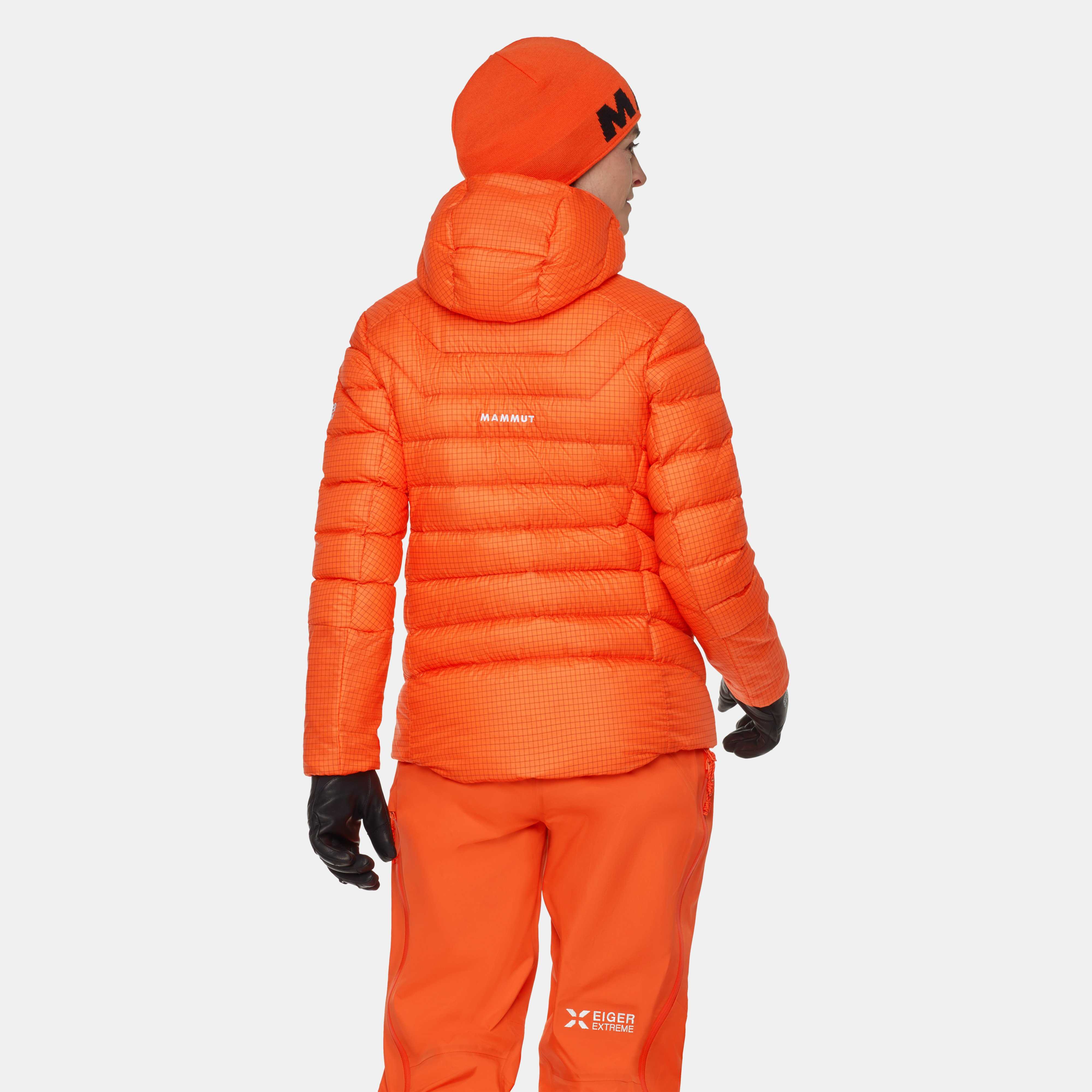 Mammut Eiger Nordwand Light Down IN Hooded Jacket Women, eiger orange - Eiger orange