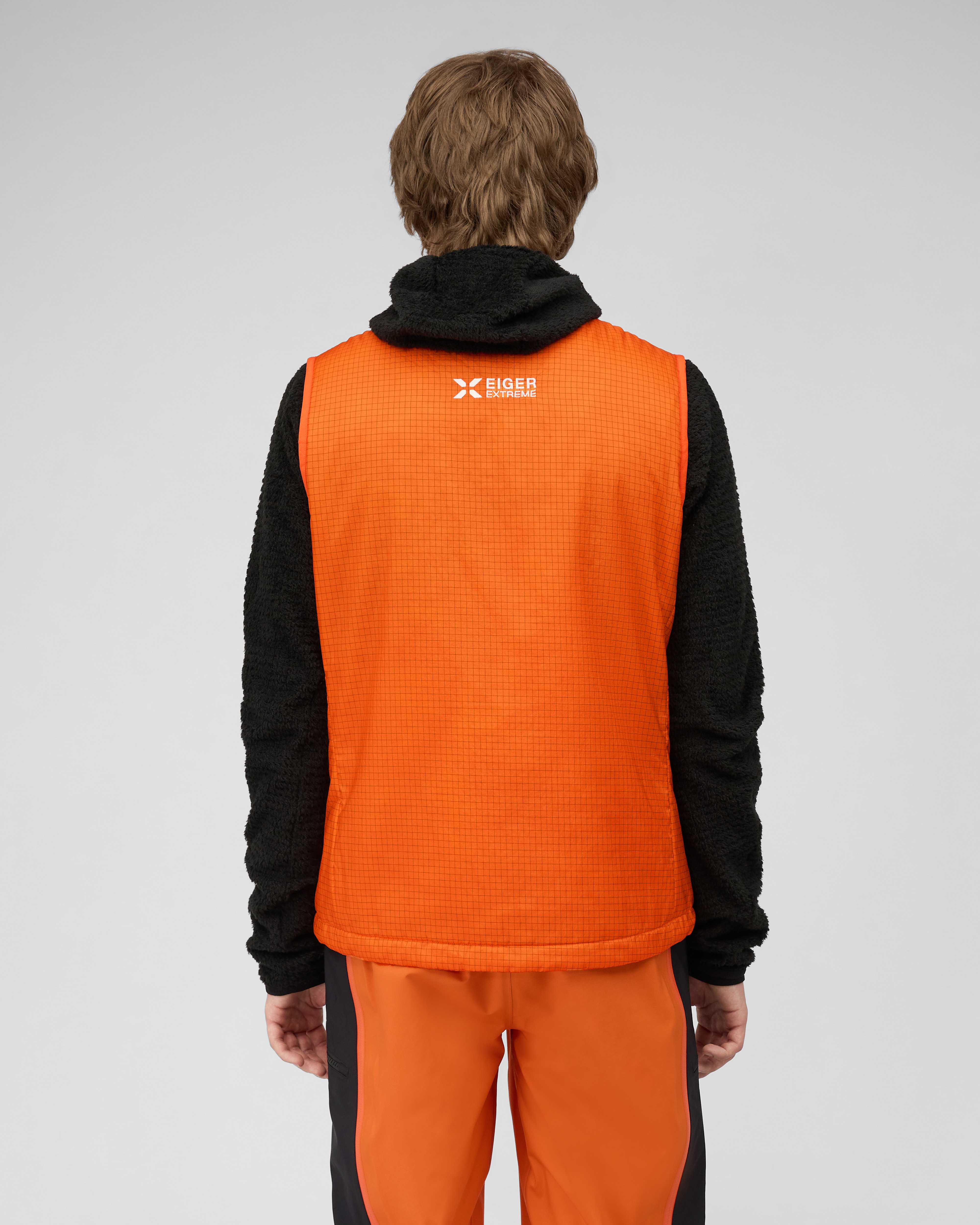 Mammut Eiger Free Light IN Vest Men, eiger orange - Eiger orange - Model back view