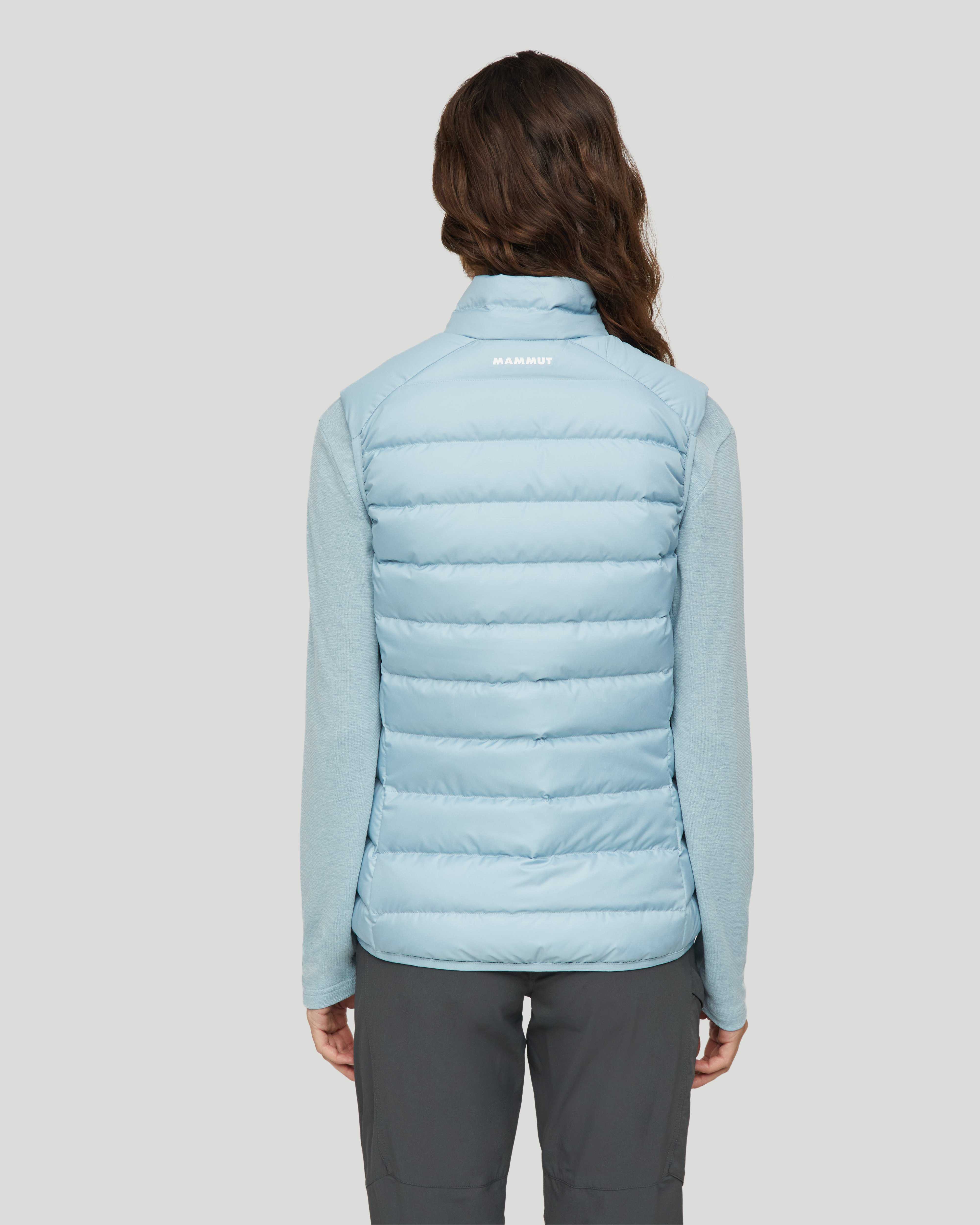 Mammut Waymarker IN Vest Women, nebla - Nebla - Model back view