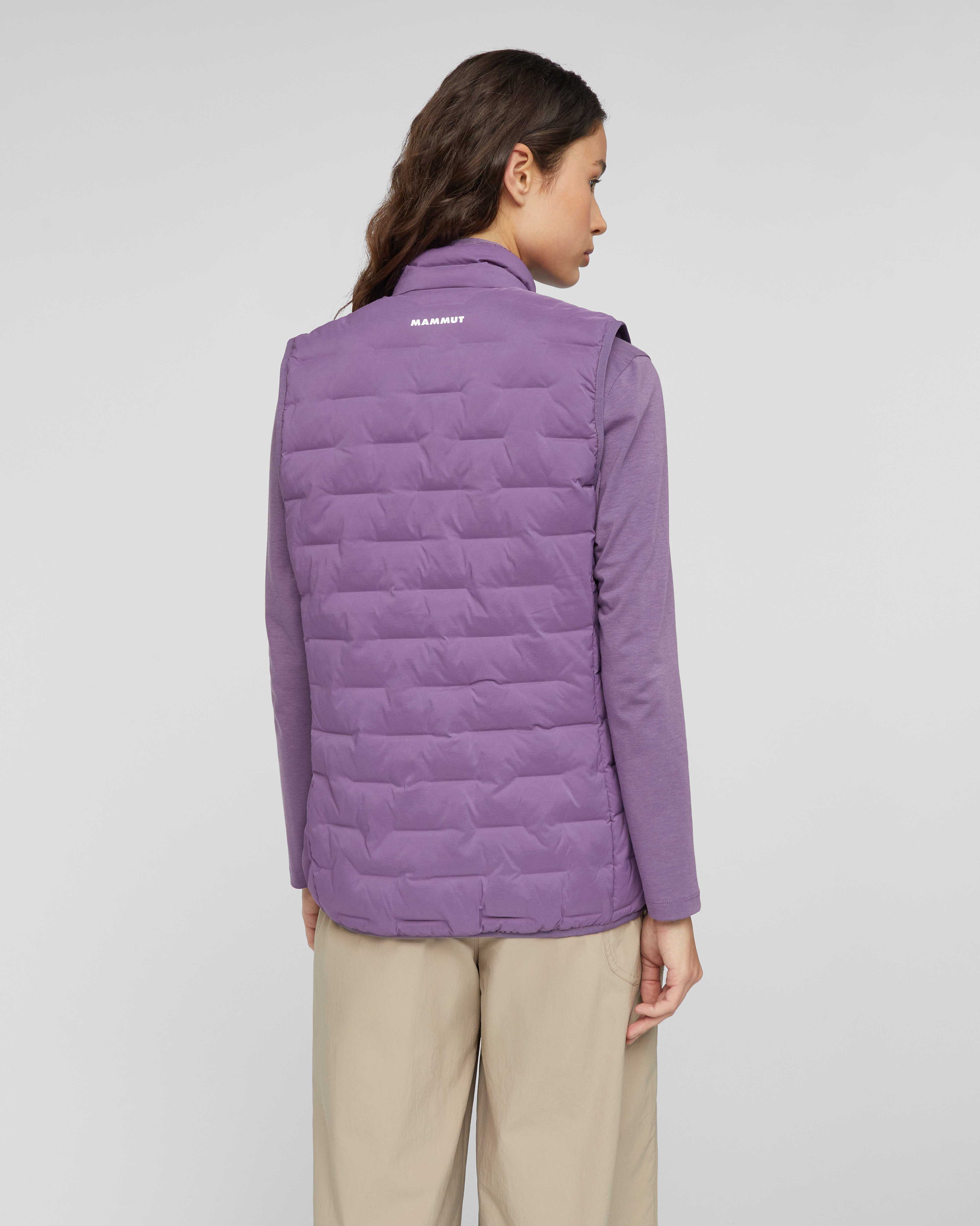 Mammut Sender IN Vest Women, paloja - Paloja - Model back view