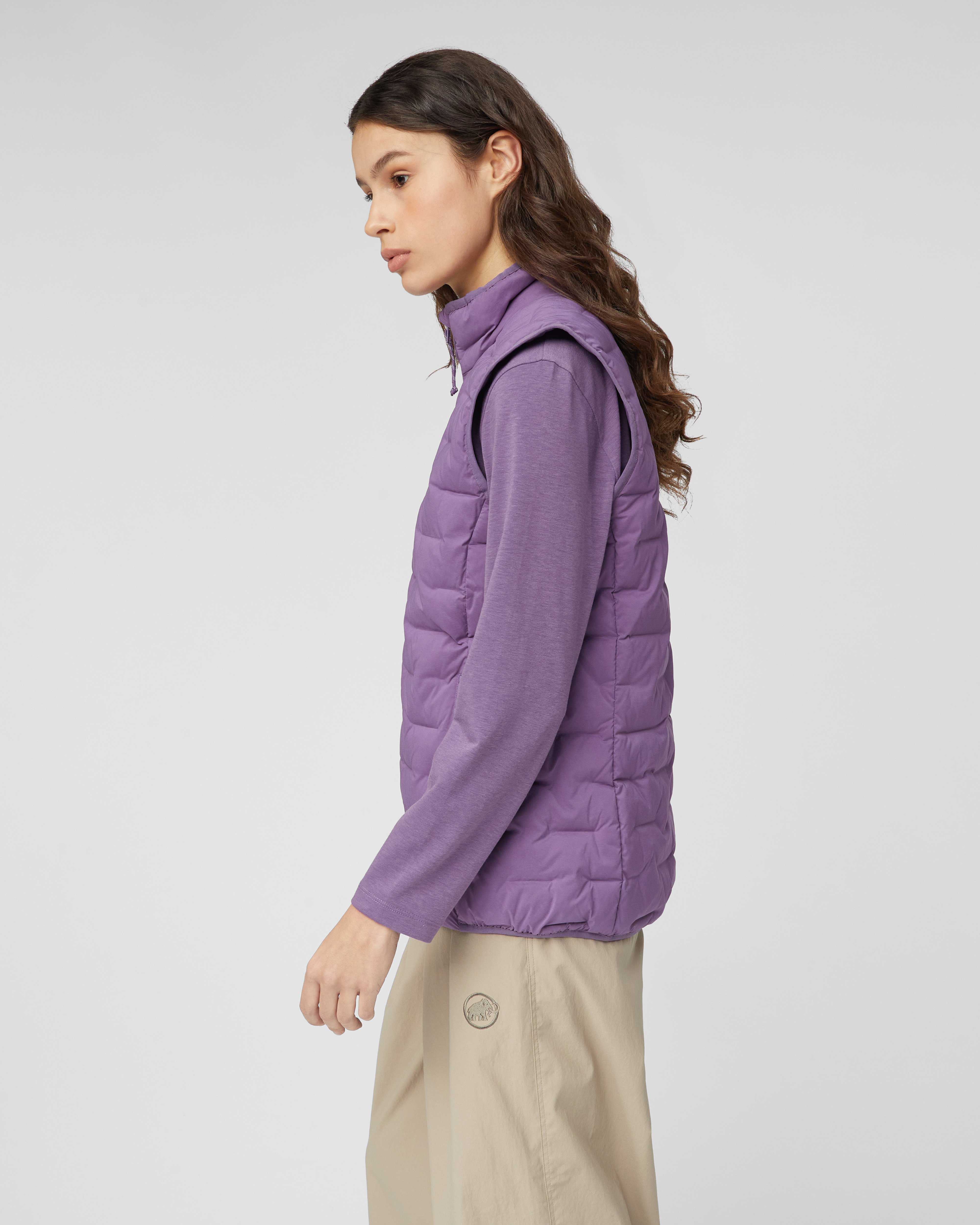 Mammut Sender IN Vest Women, paloja - Paloja - Model side view