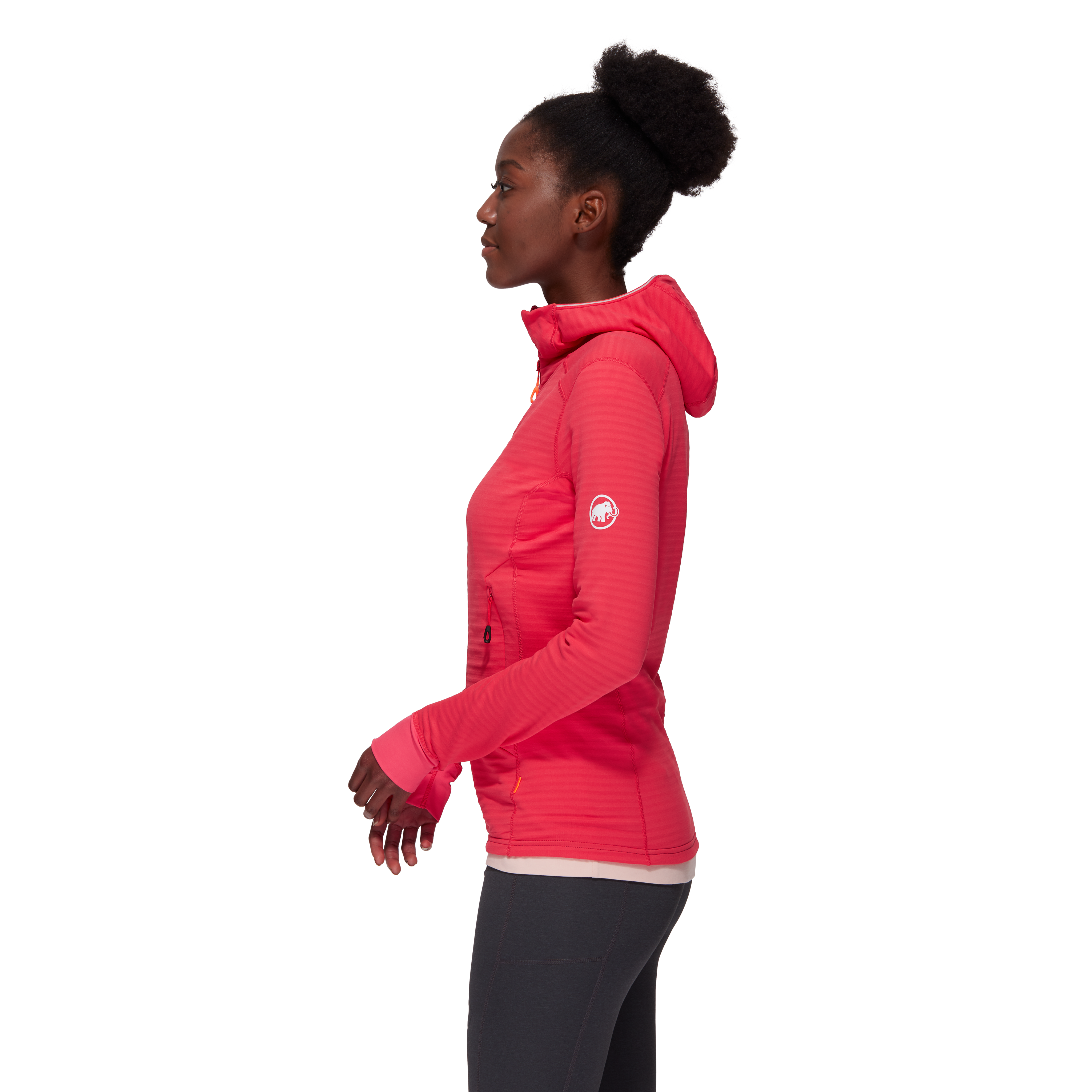 Mammut Aconcagua Light ML Hooded Jacket Women - sunset, XS - Sunset