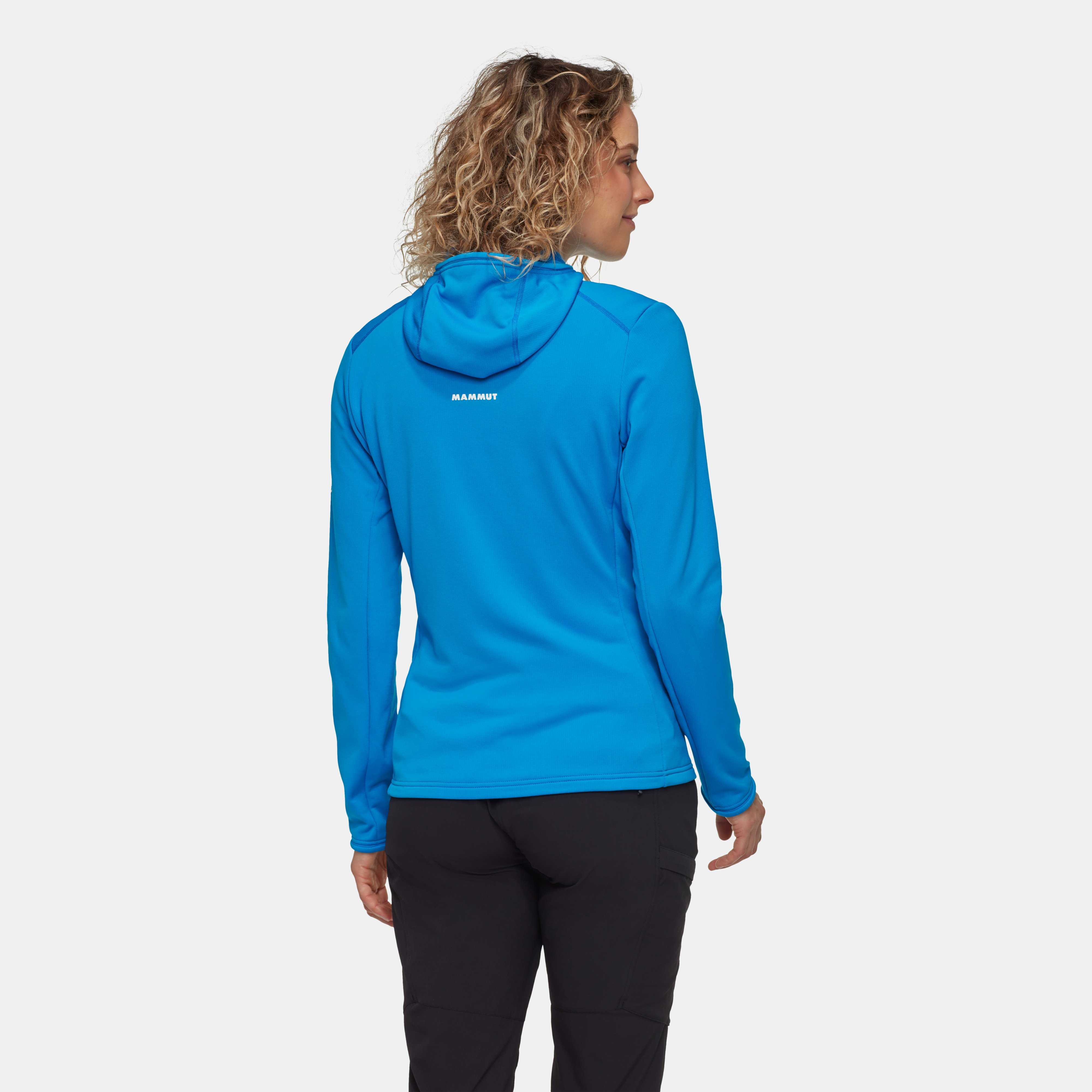 Mammut Aconcagua Light ML Hooded Jacket Women, glacier blue - Glacier blue