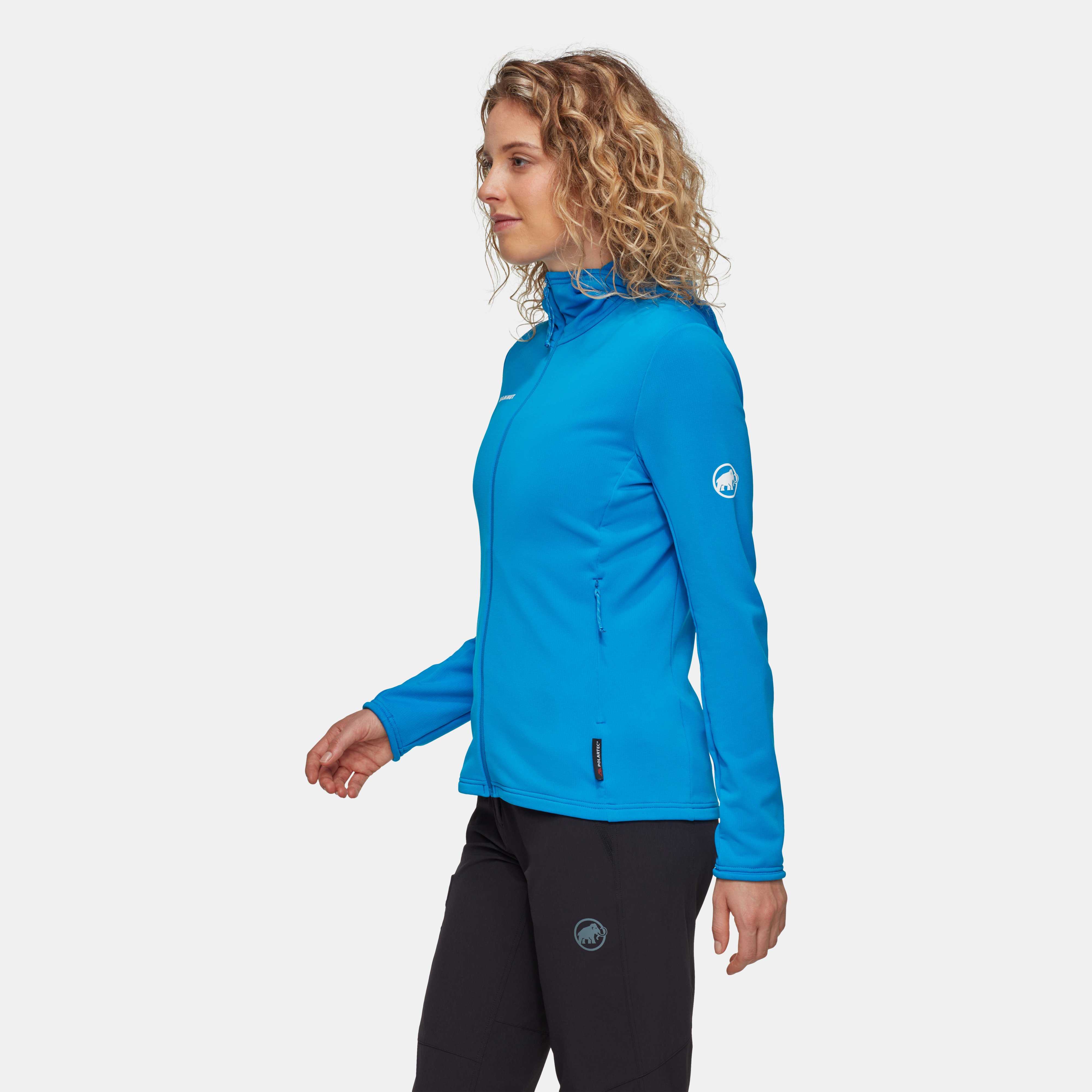 Mammut Aconcagua Light ML Hooded Jacket Women, glacier blue - Glacier blue