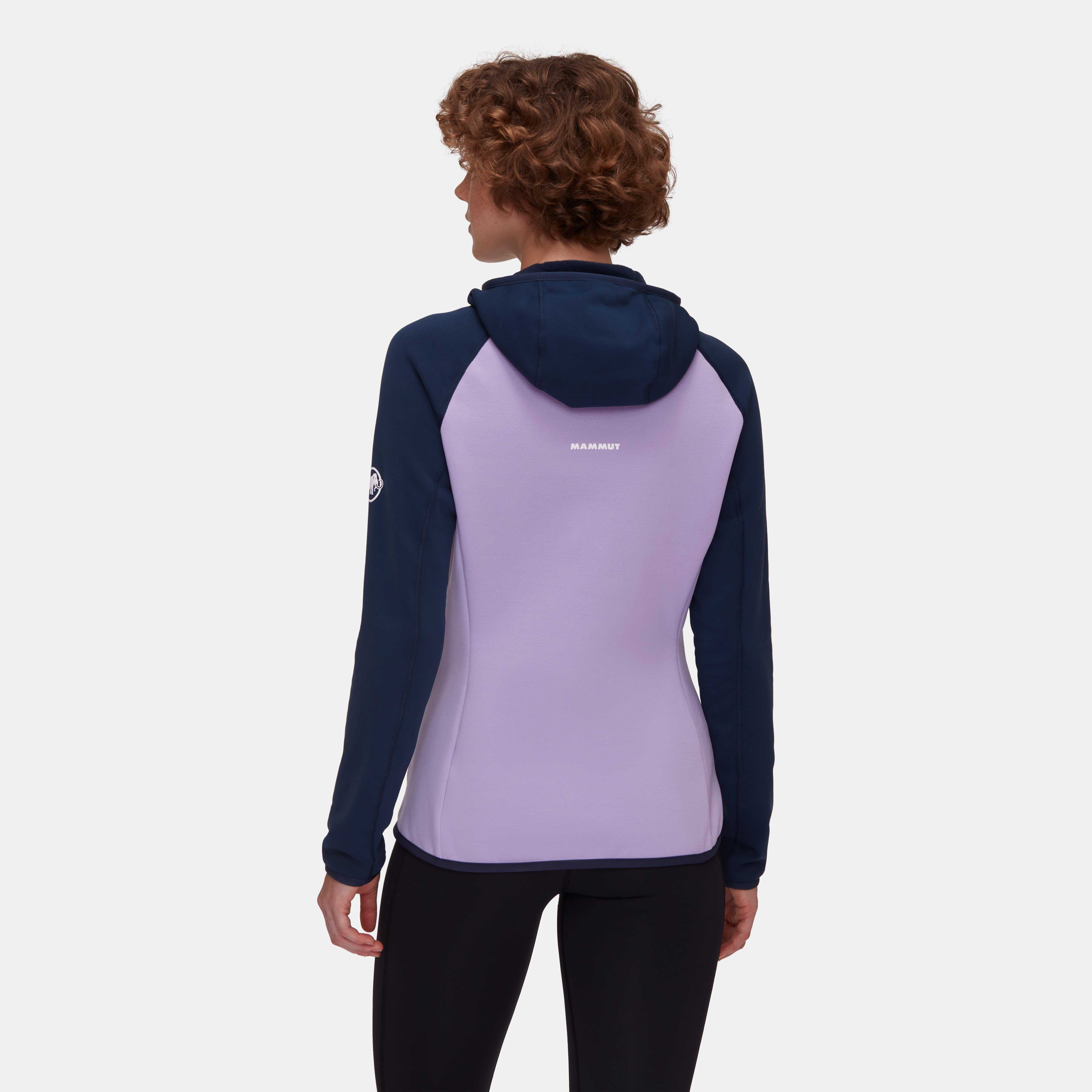 Mammut Aconcagua ML Hooded Jacket Women, supernova-marine - Supernova-marine - Model back view