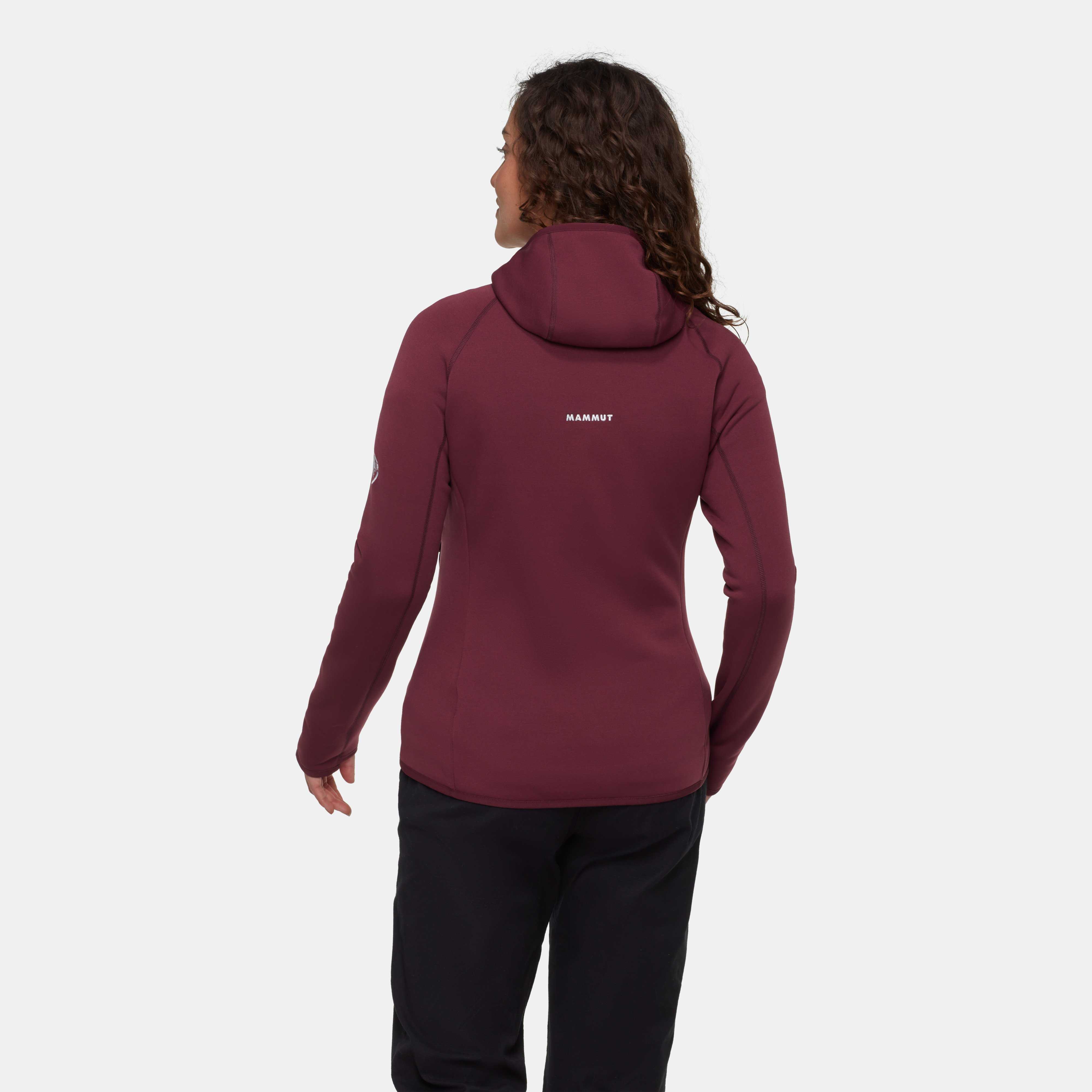 Mammut Aconcagua ML Hooded Jacket Women, vin - Vin