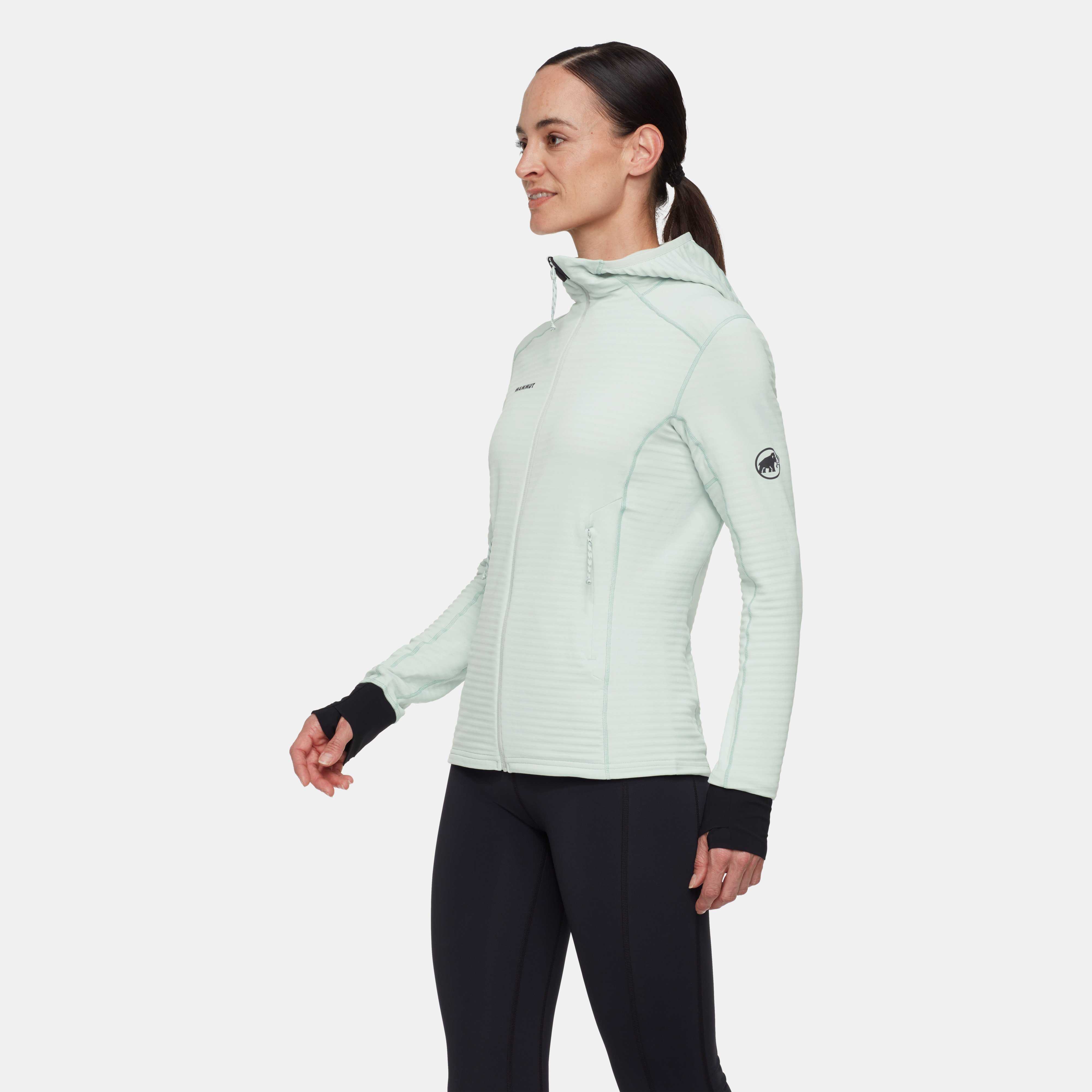 Mammut Taiss Light ML Hooded Jacket Women, silver sage - Silver sage