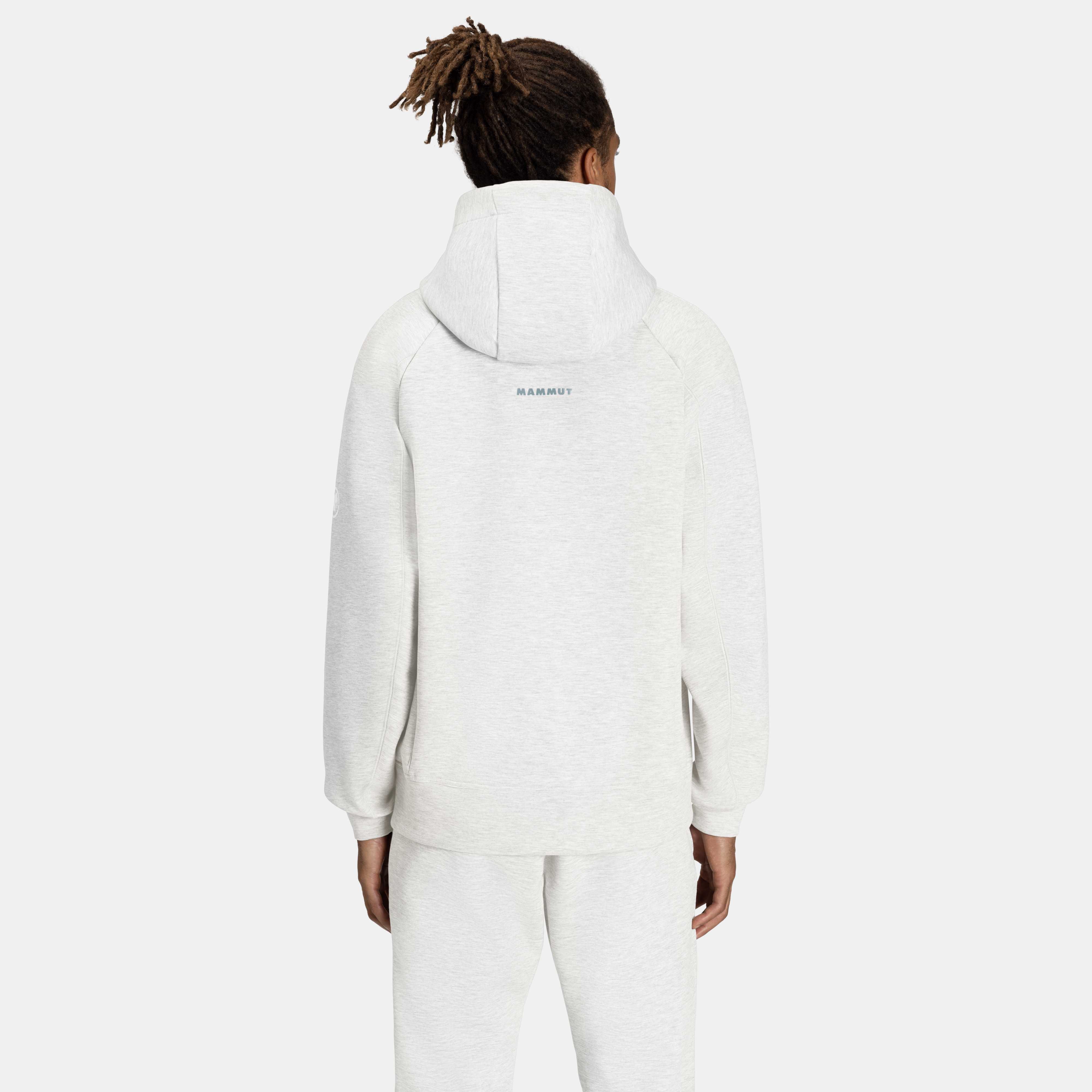 Mammut Dyno 2.0 ML Hoody AF, white mélange - White mélange