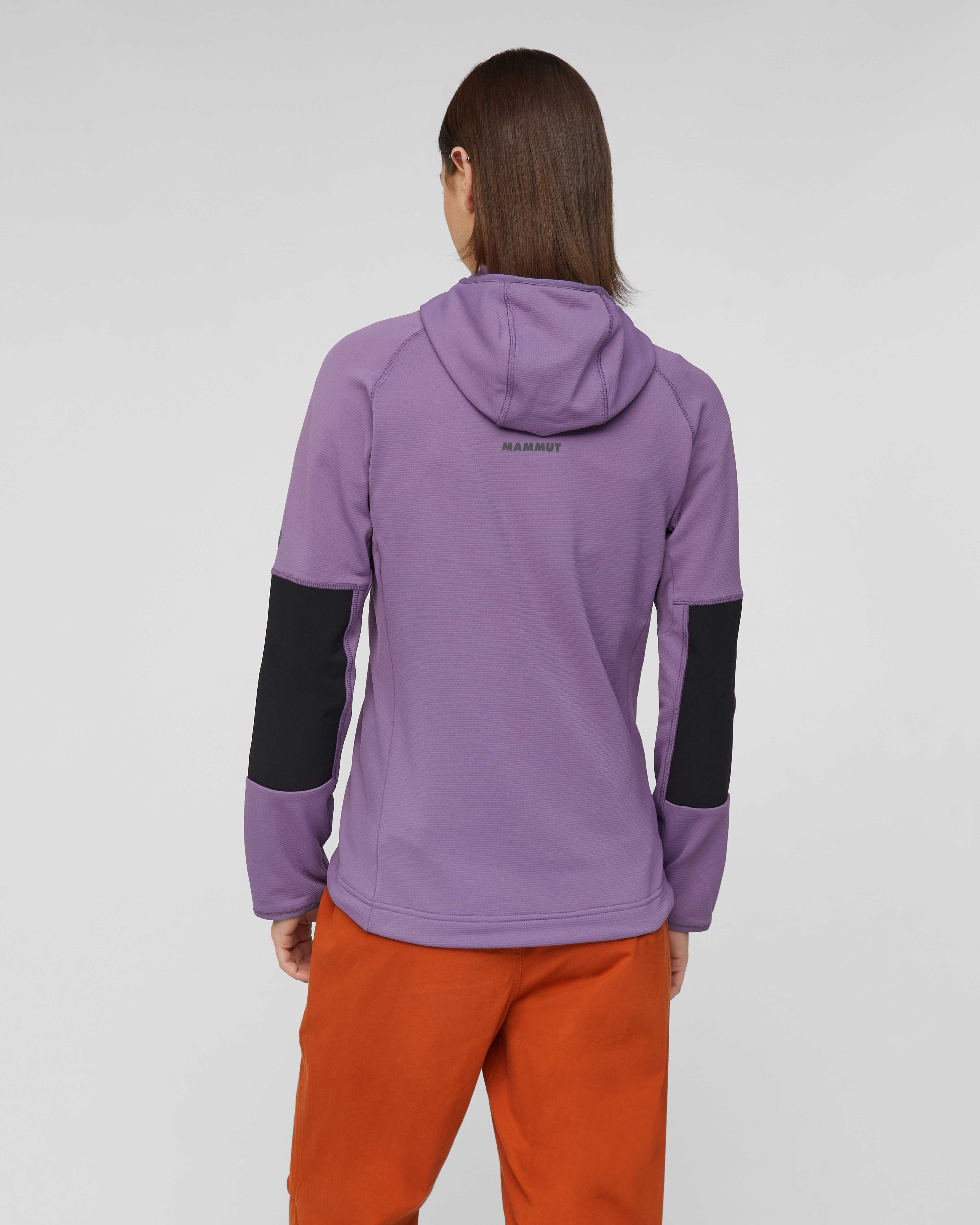 Mammut Massone ML Hooded Jacket Women, paloja-black - Paloja-black - Model back view