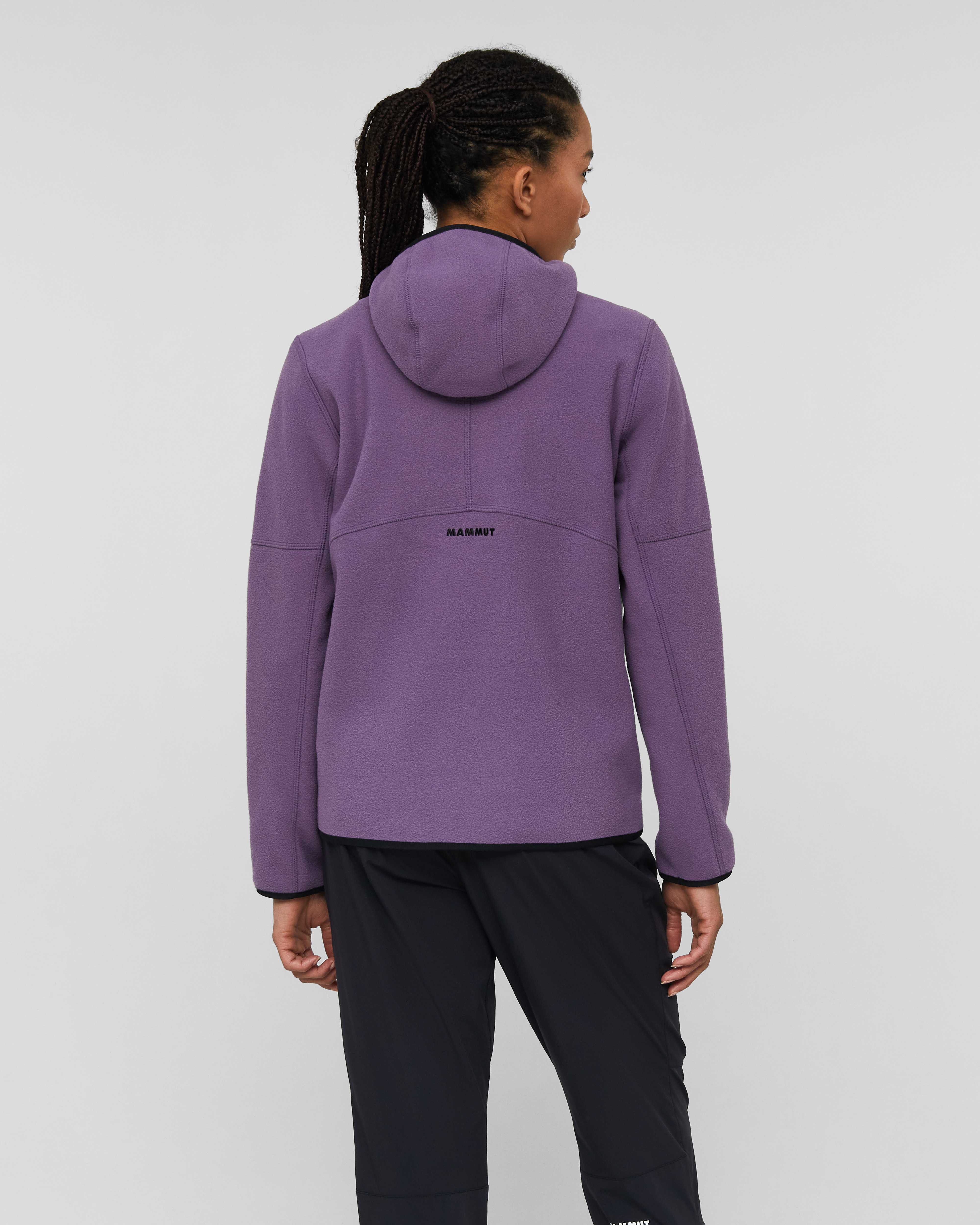 Mammut Tamaro ML Hooded Jacket Women, paloja-black - Paloja-black - Model back view