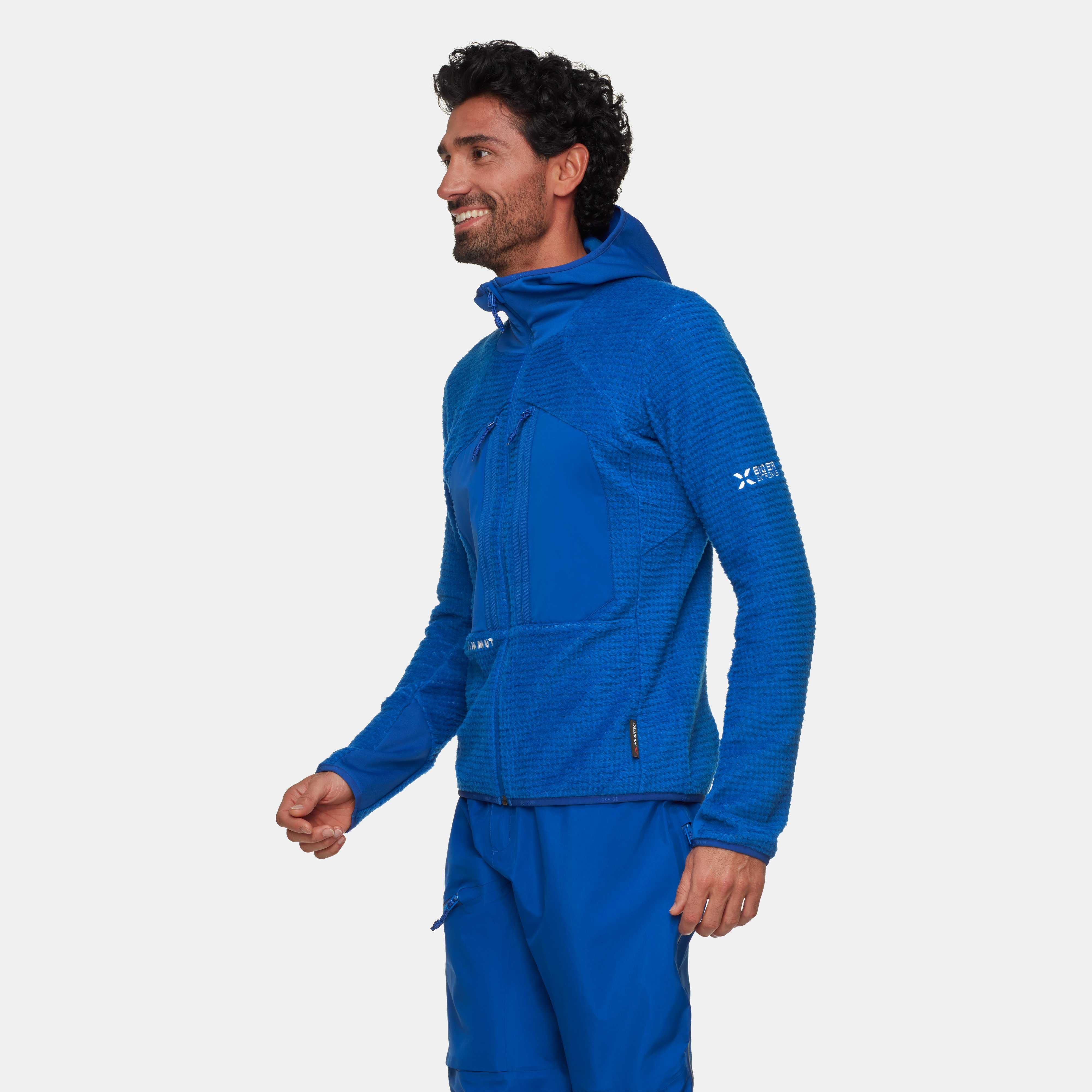 Mammut Eiger Nordwand Pro ML Air Hooded Jacket Men, eiger blue - Eiger blue