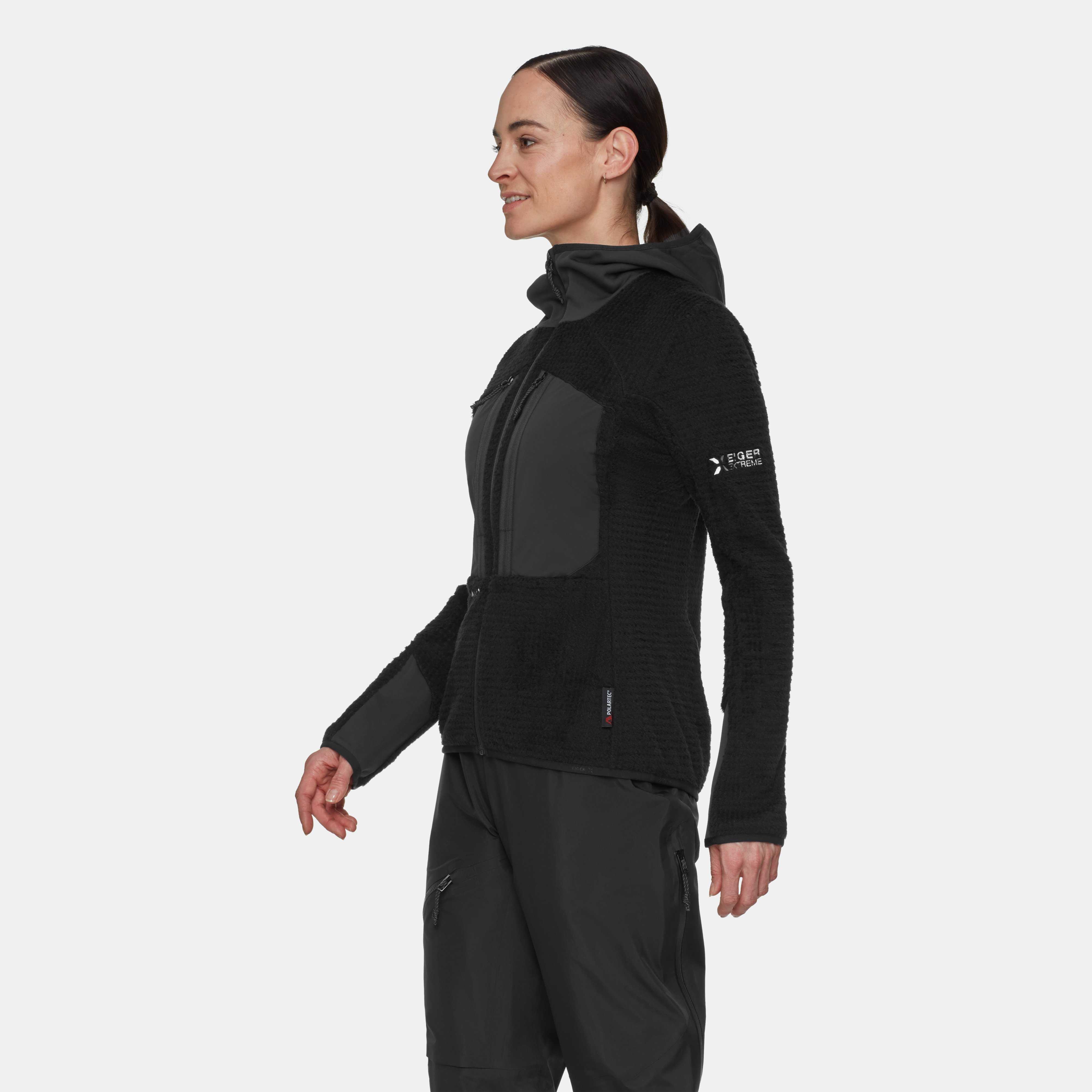 Mammut Eiger Nordwand Pro ML Air Hooded Jacket Women, black - Black