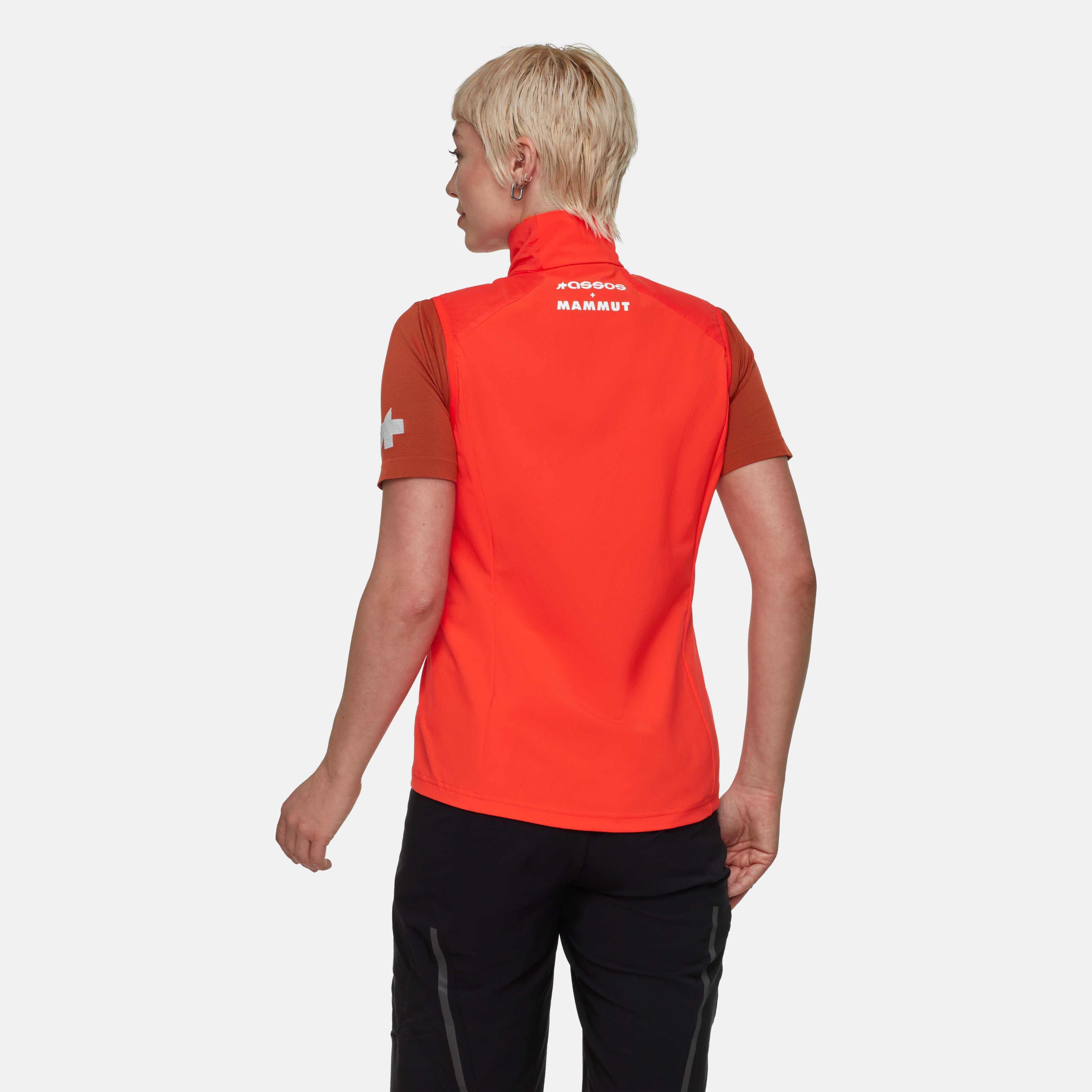 Mammut Assos x Mammut ML Hybrid Vest Women, mammut red - Mammut red