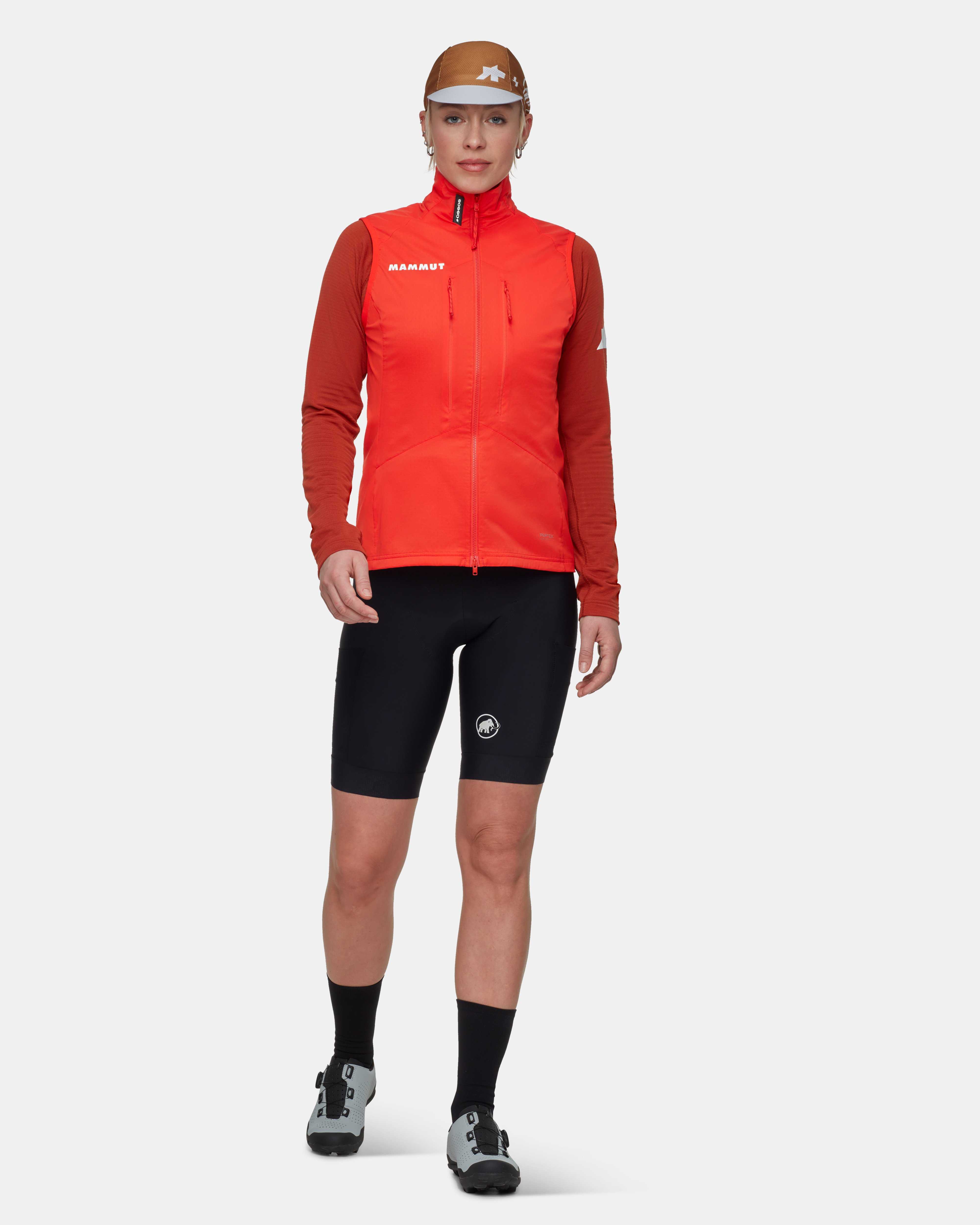 Mammut Assos x Mammut ML Hybrid Vest Women, mammut red - Mammut red
