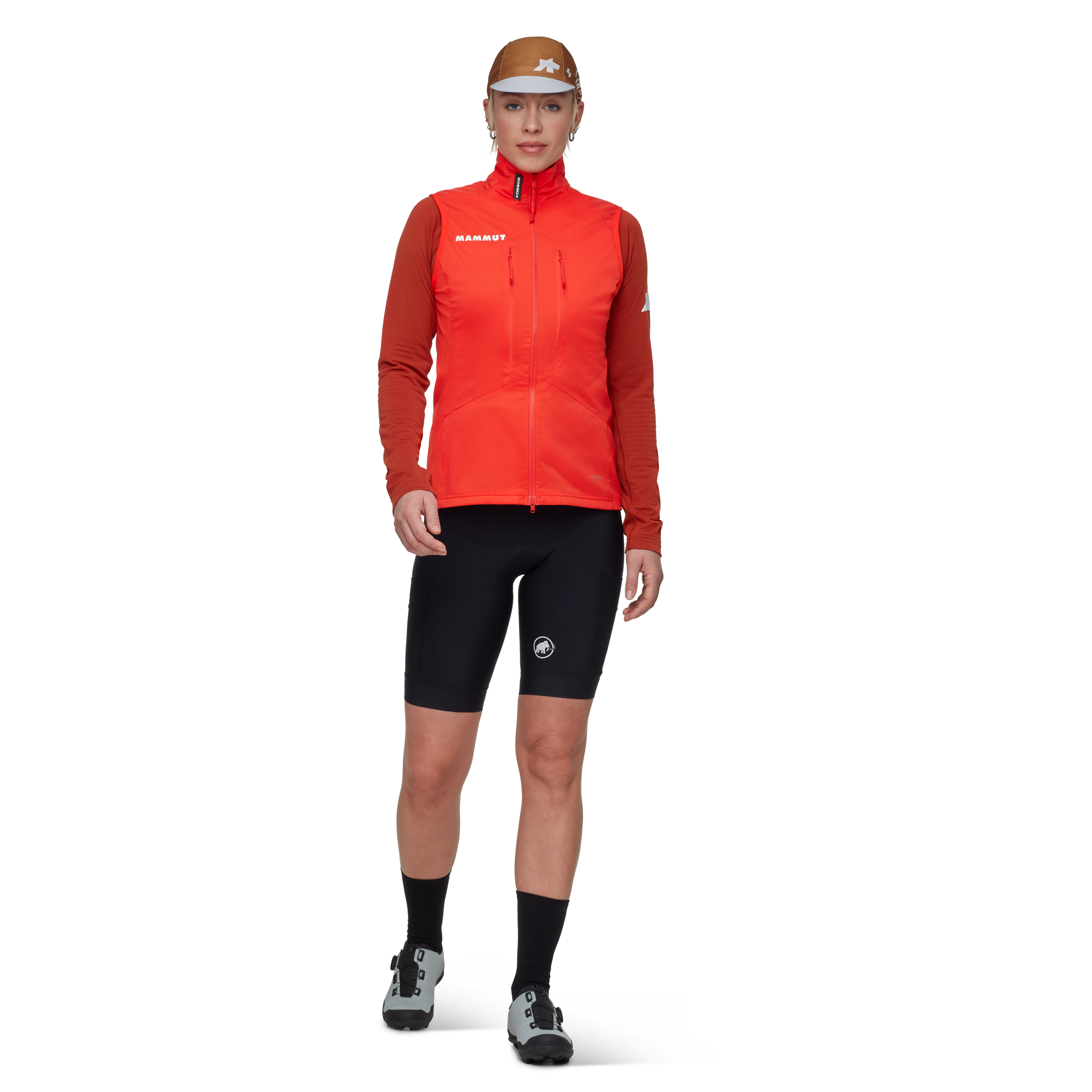 Mammut Assos x Mammut ML Hybrid Vest Women - temp, mammut red - Mammut red