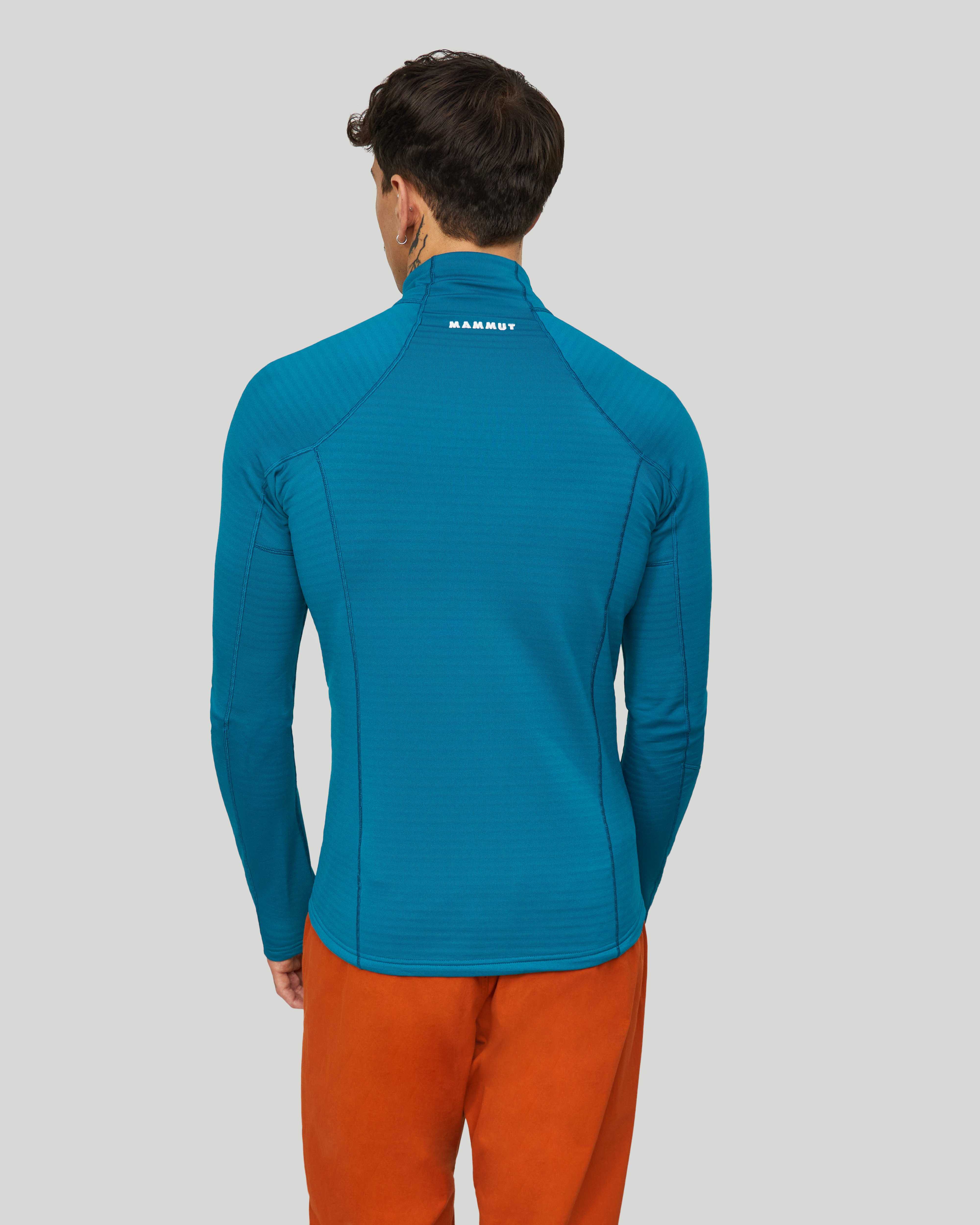 Mammut Taiss ML Jacket Men, deep teal - Deep teal - Model back view