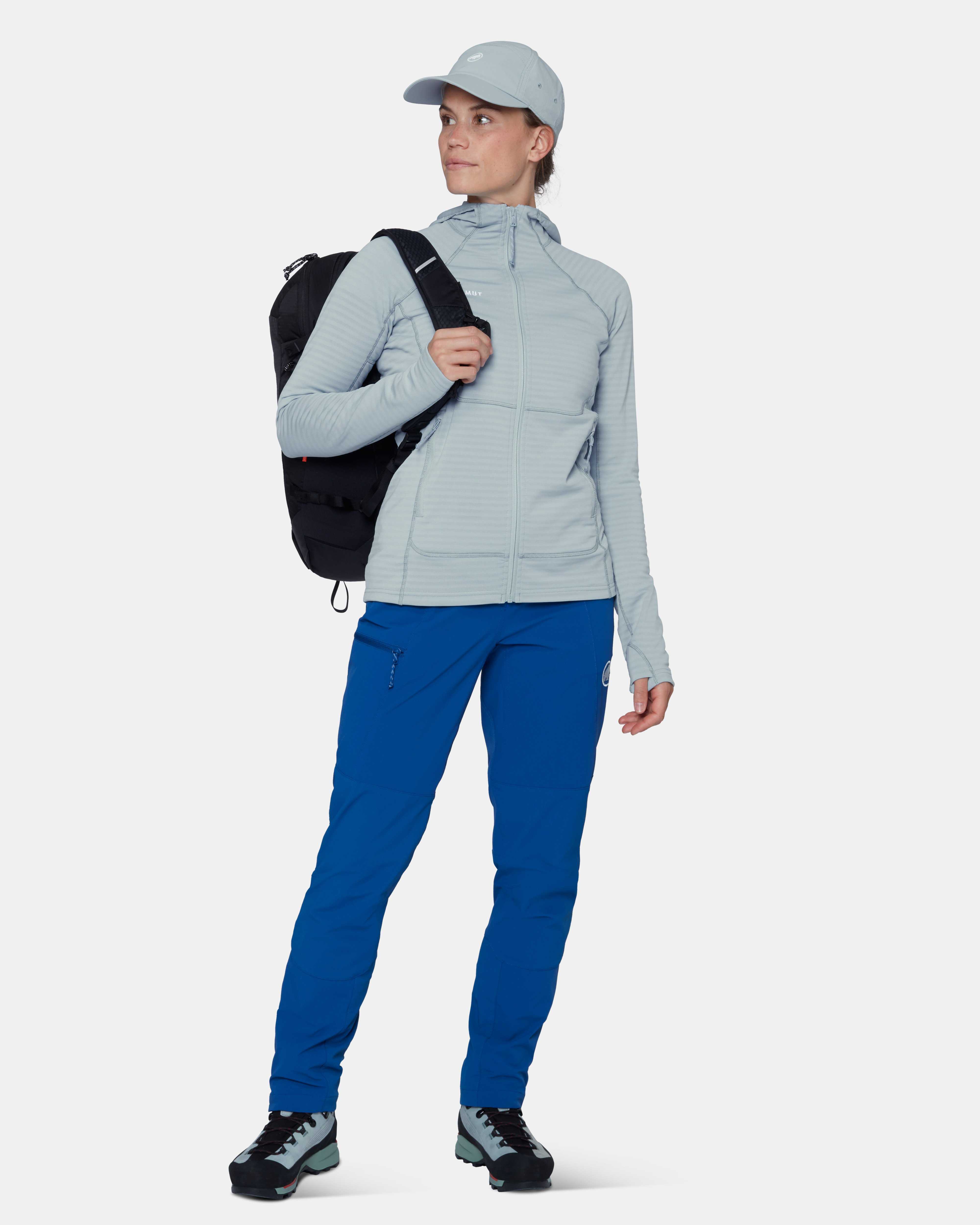 Mammut Taiss ML Hooded Jacket Women, nebla - Nebla