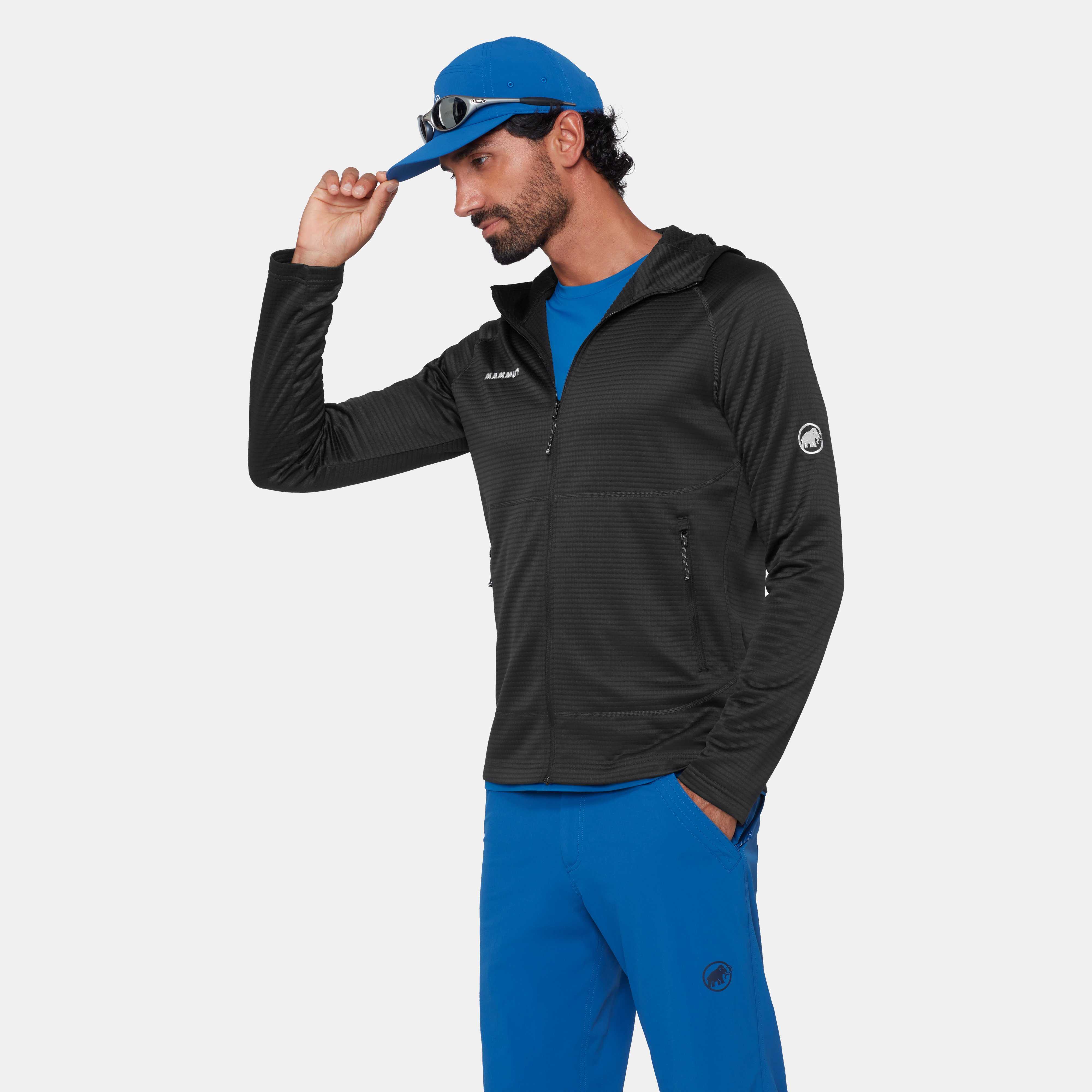 Mammut Crag ML Hooded Jacket Men, black - Black