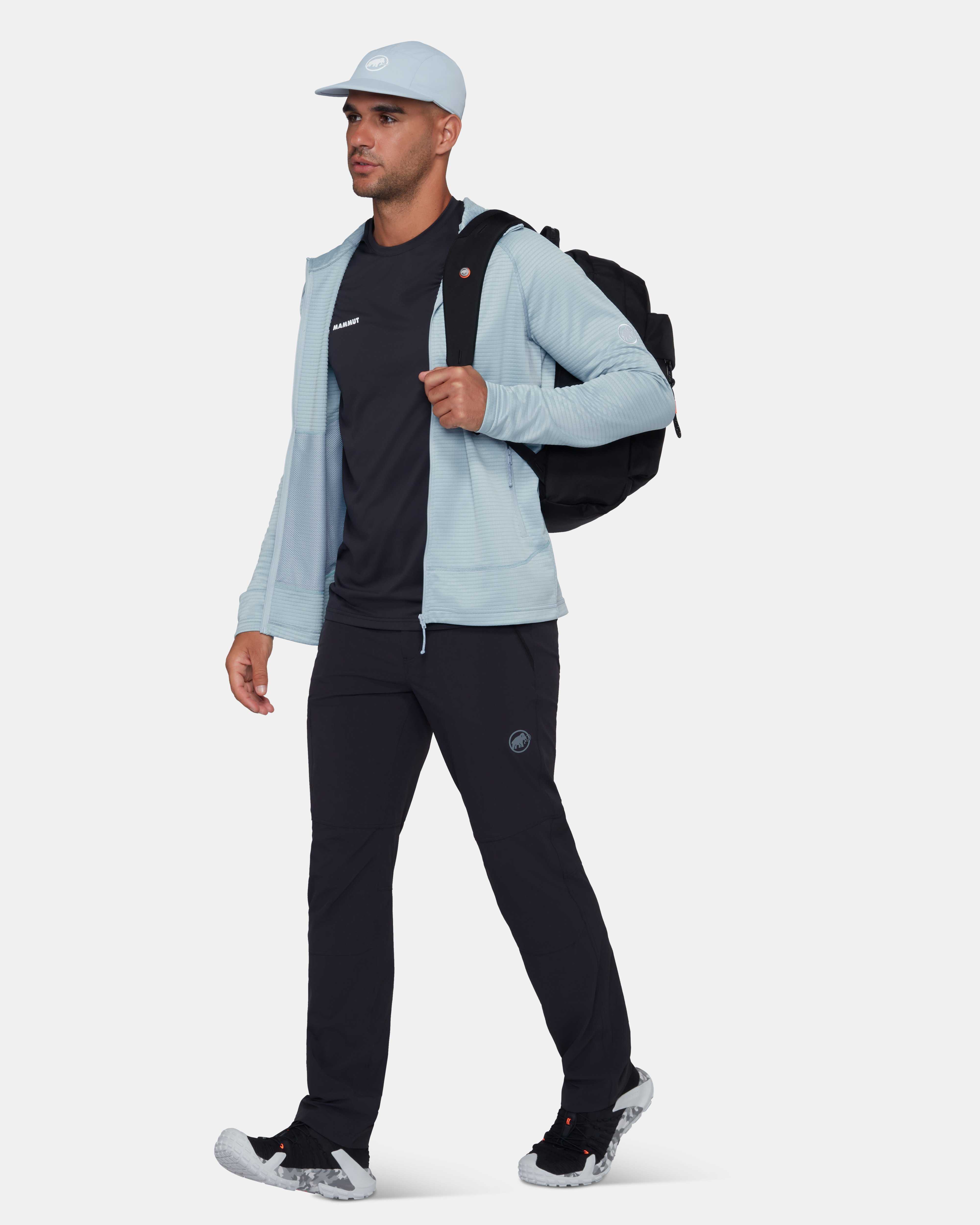 Mammut Crag ML Hooded Jacket Men, nebla - Nebla