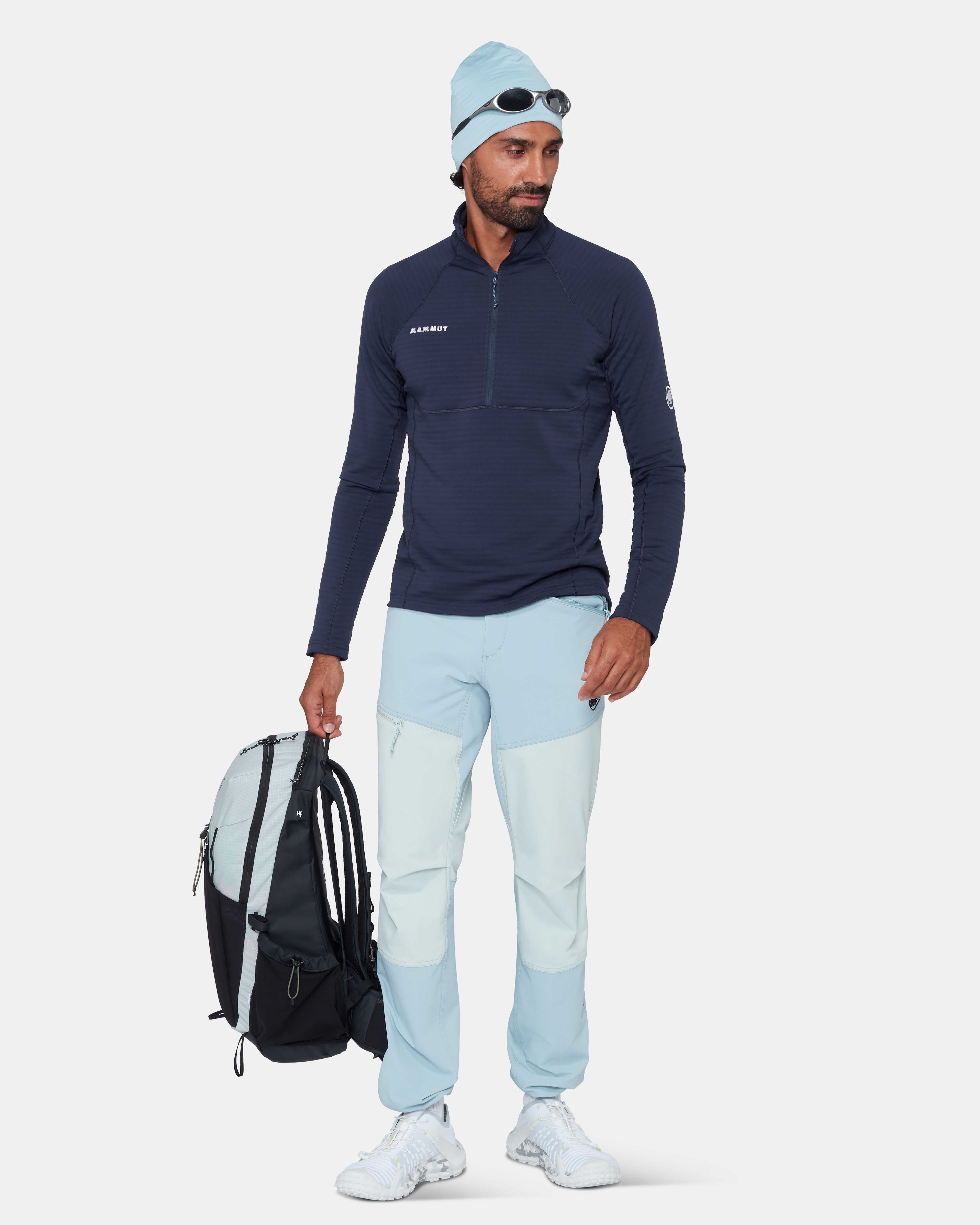 Mammut Taiss ML Half Zip Pull Men, marine - Marine