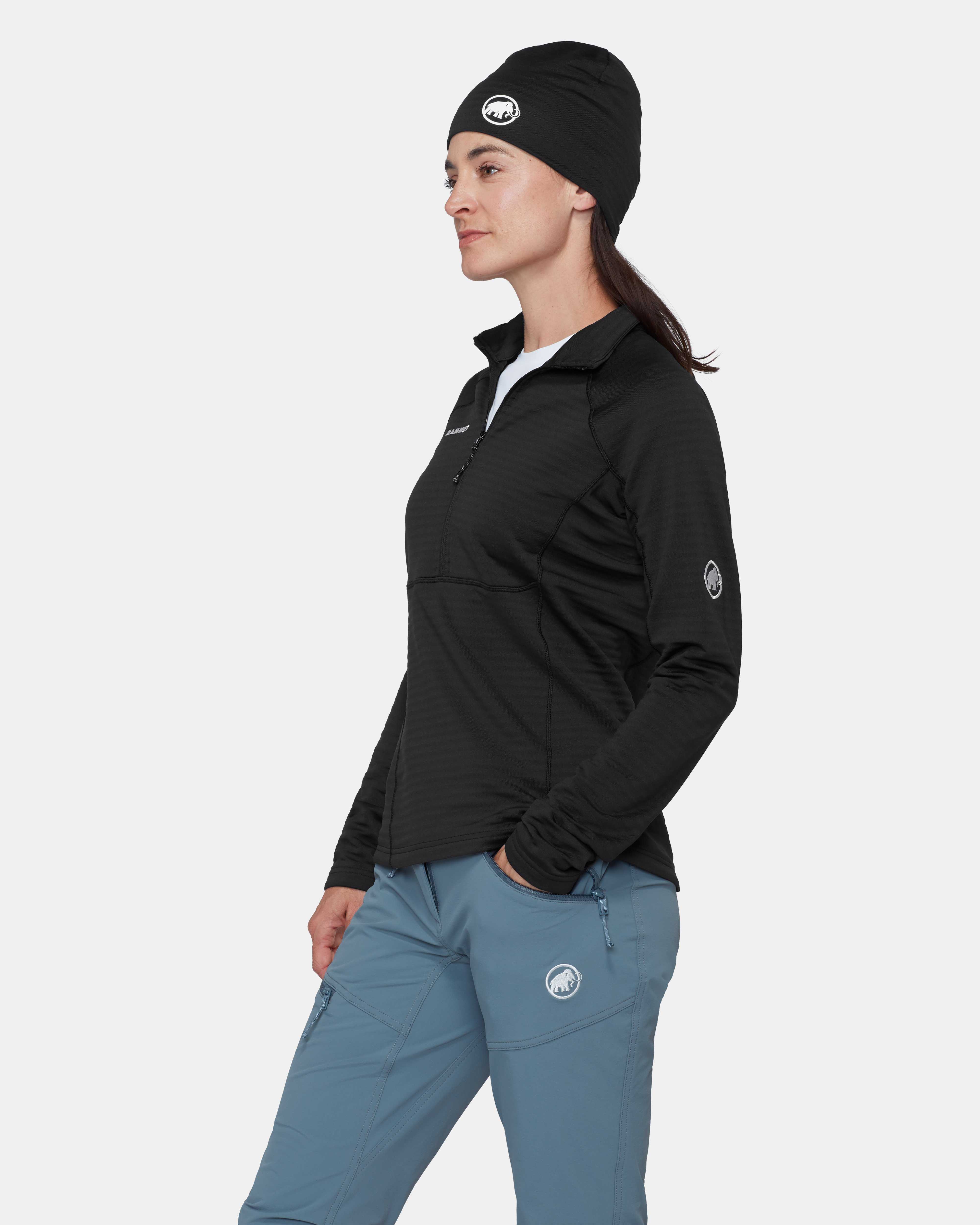 Mammut Taiss ML Half Zip Pull Women, black - Black