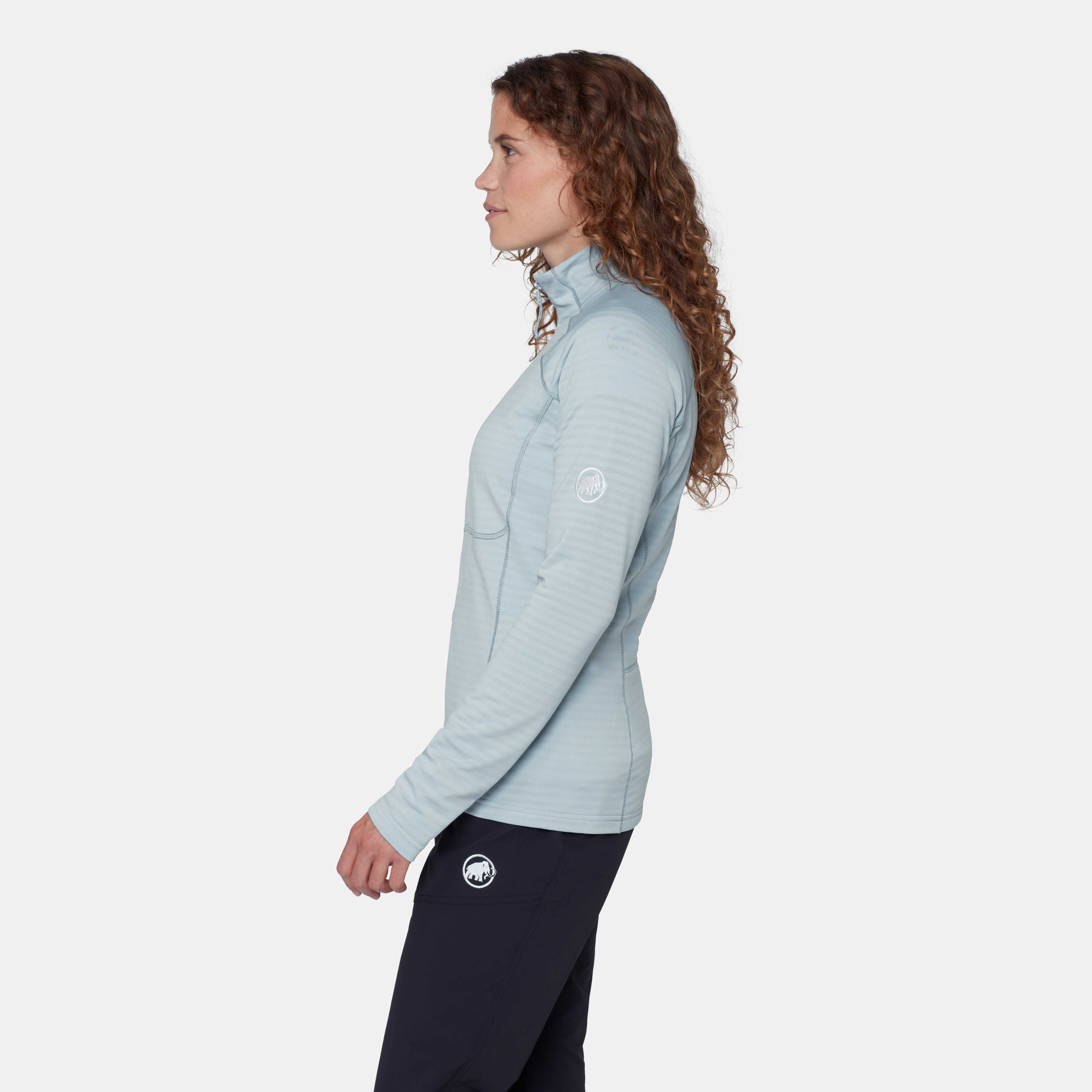 Mammut Taiss ML Half Zip Pull Women, nebla - Nebla