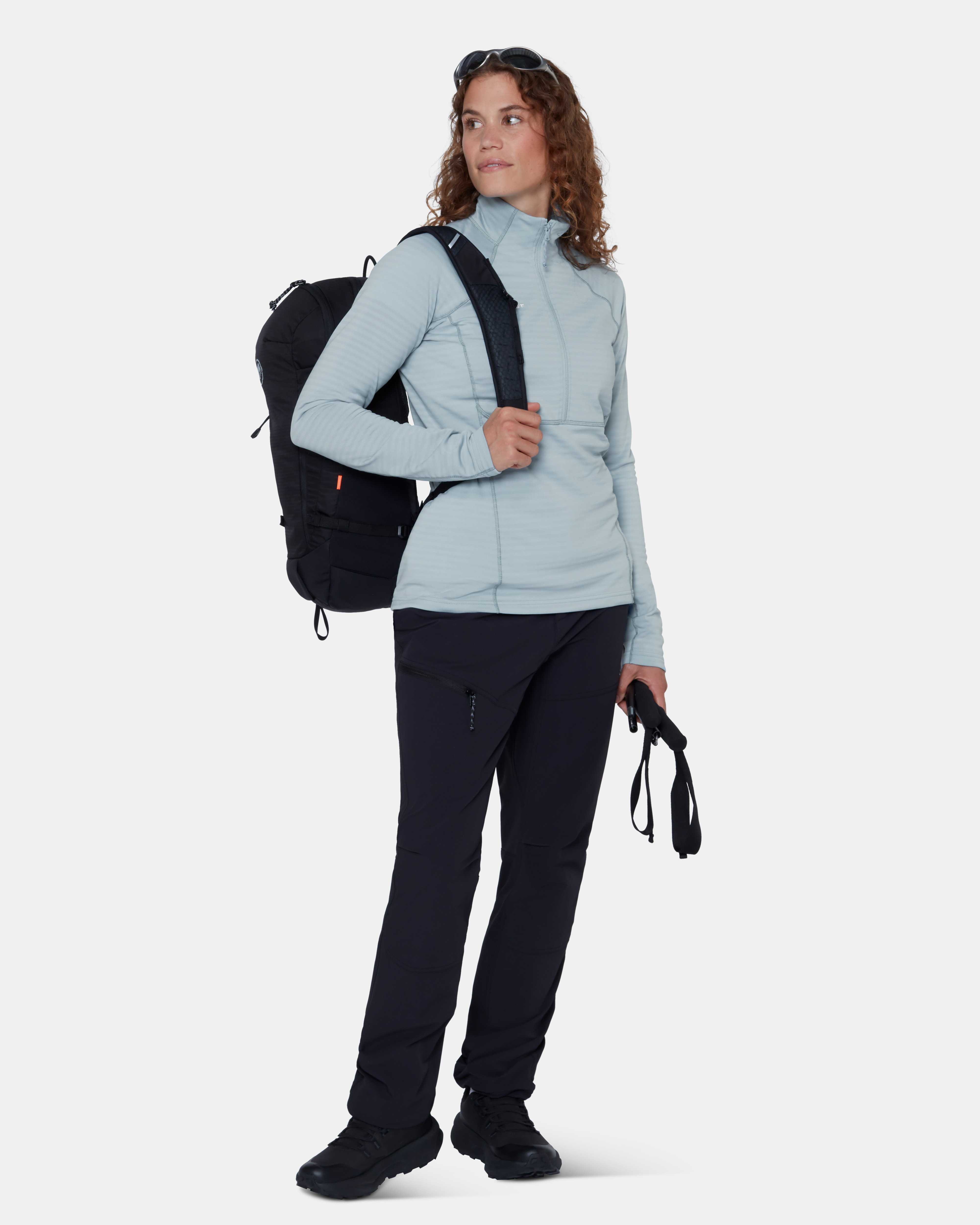 Mammut Taiss ML Half Zip Pull Women, nebla - Nebla