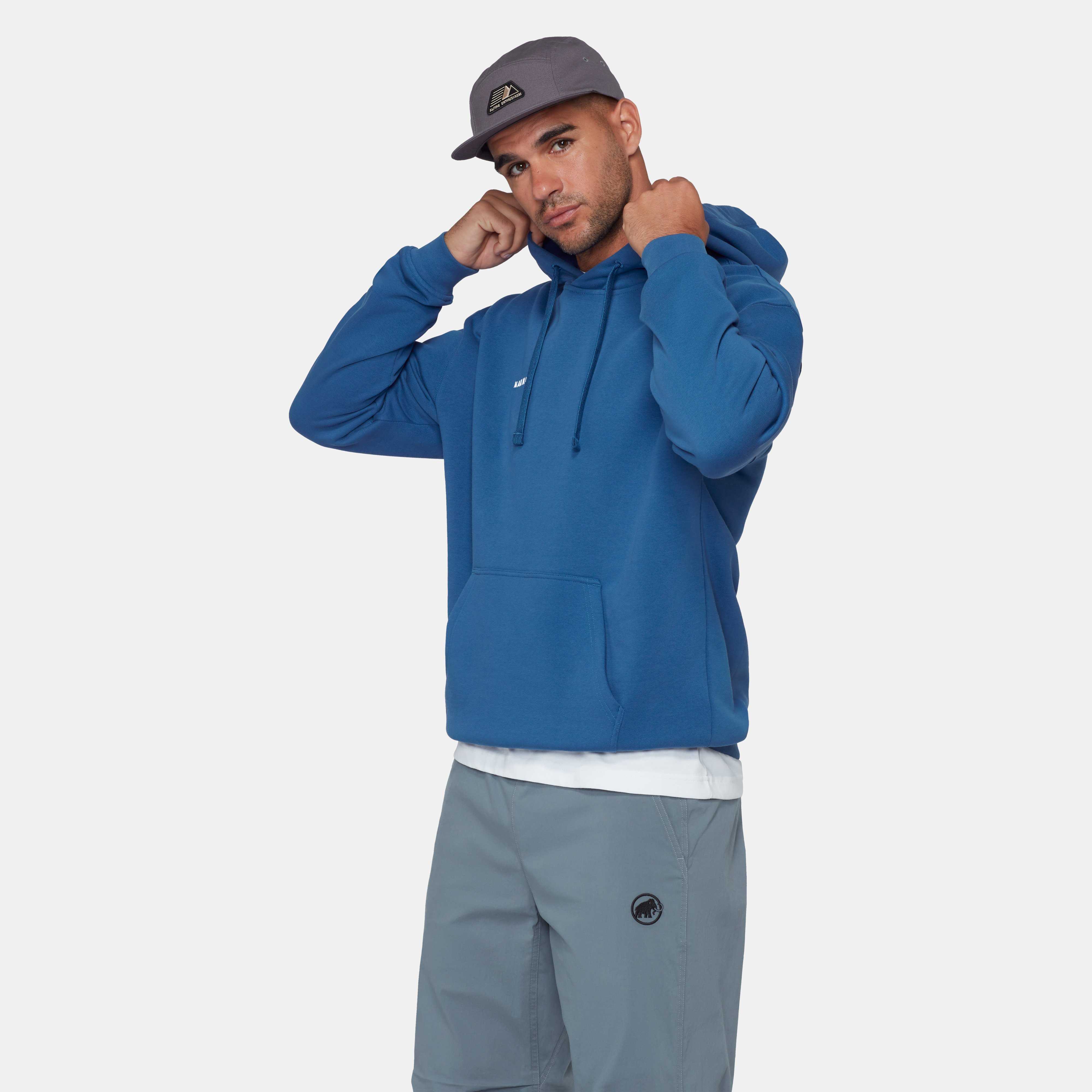 Mammut Mammut Base ML Hoody Men Mini Logo, tschiel - Tschiel