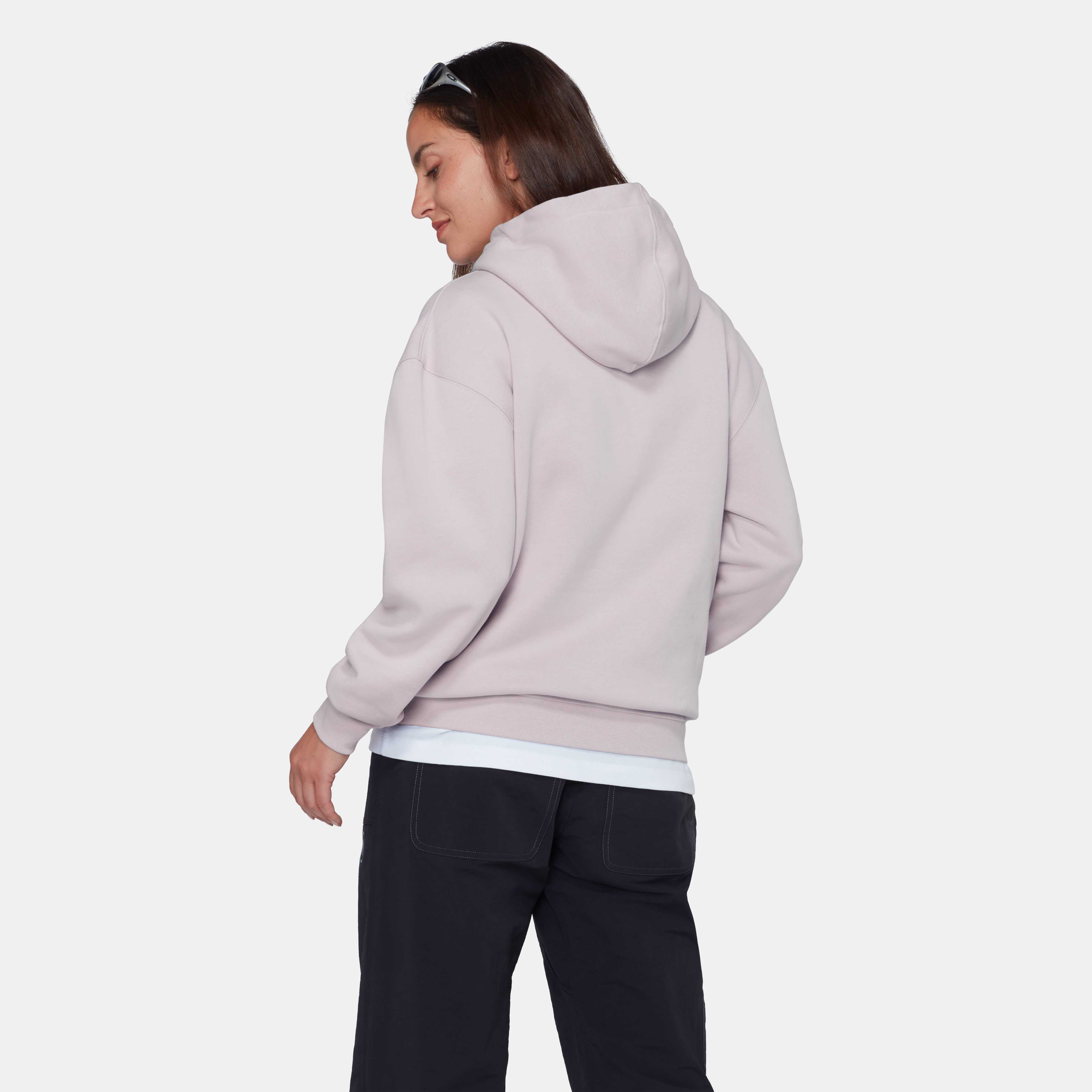Mammut Mammut Base ML Hoody Women Mini Logo, alpine calamint - Alpine calamint
