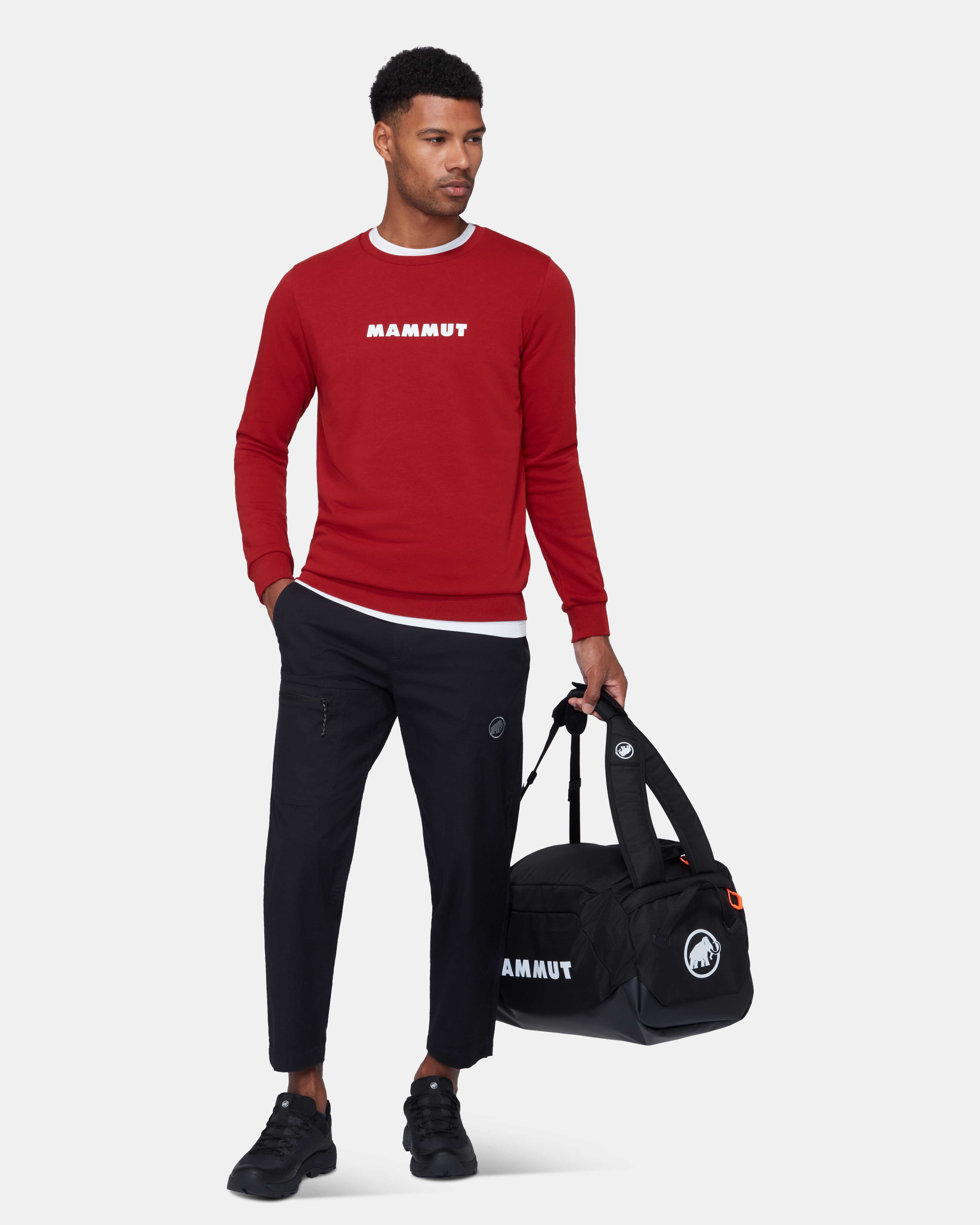 Mammut Mammut Core ML Crew Neck Men Logo, dark mammut red - Dark mammut red