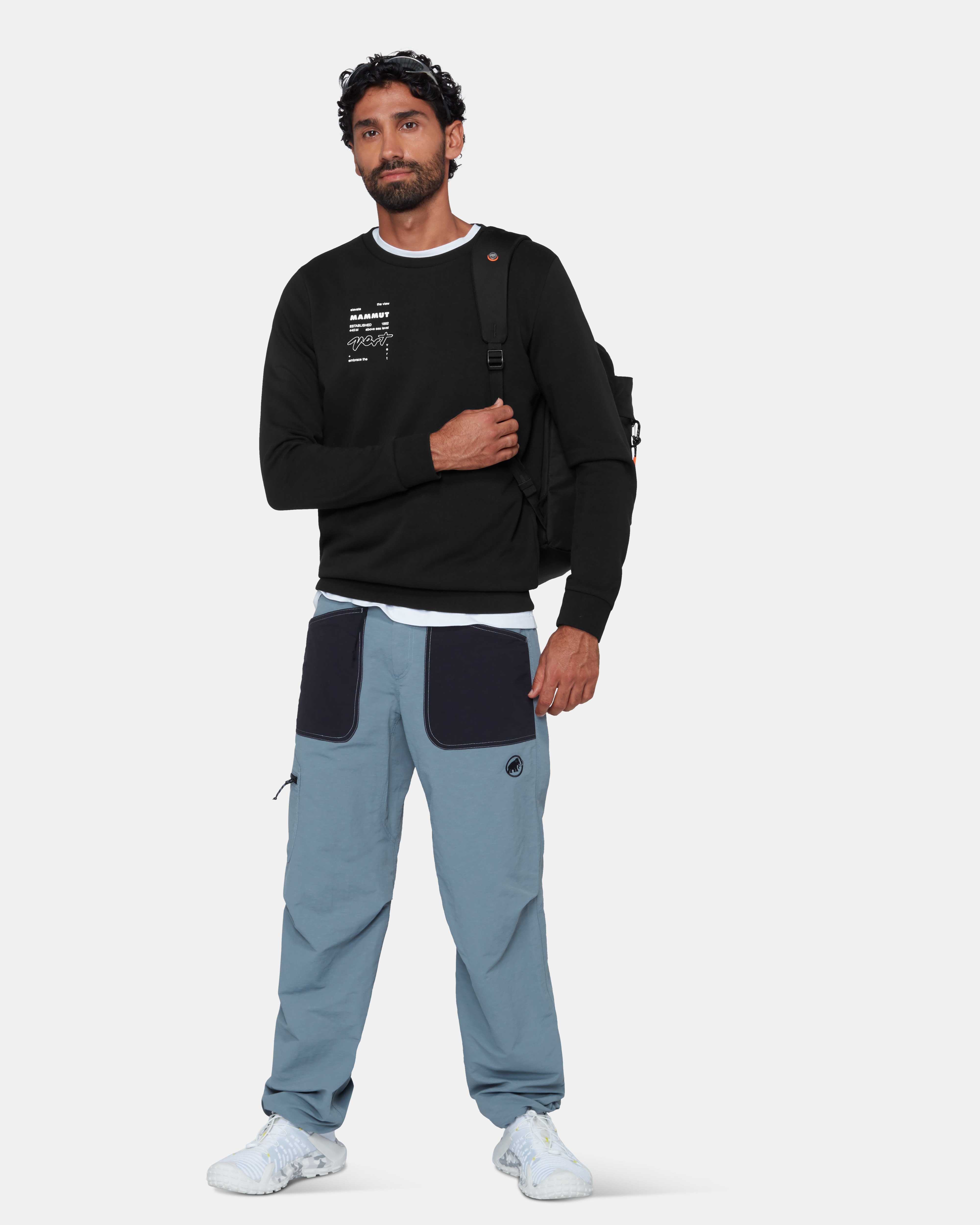 Mammut Mammut Core ML Crew Neck Men Vert, black - Black