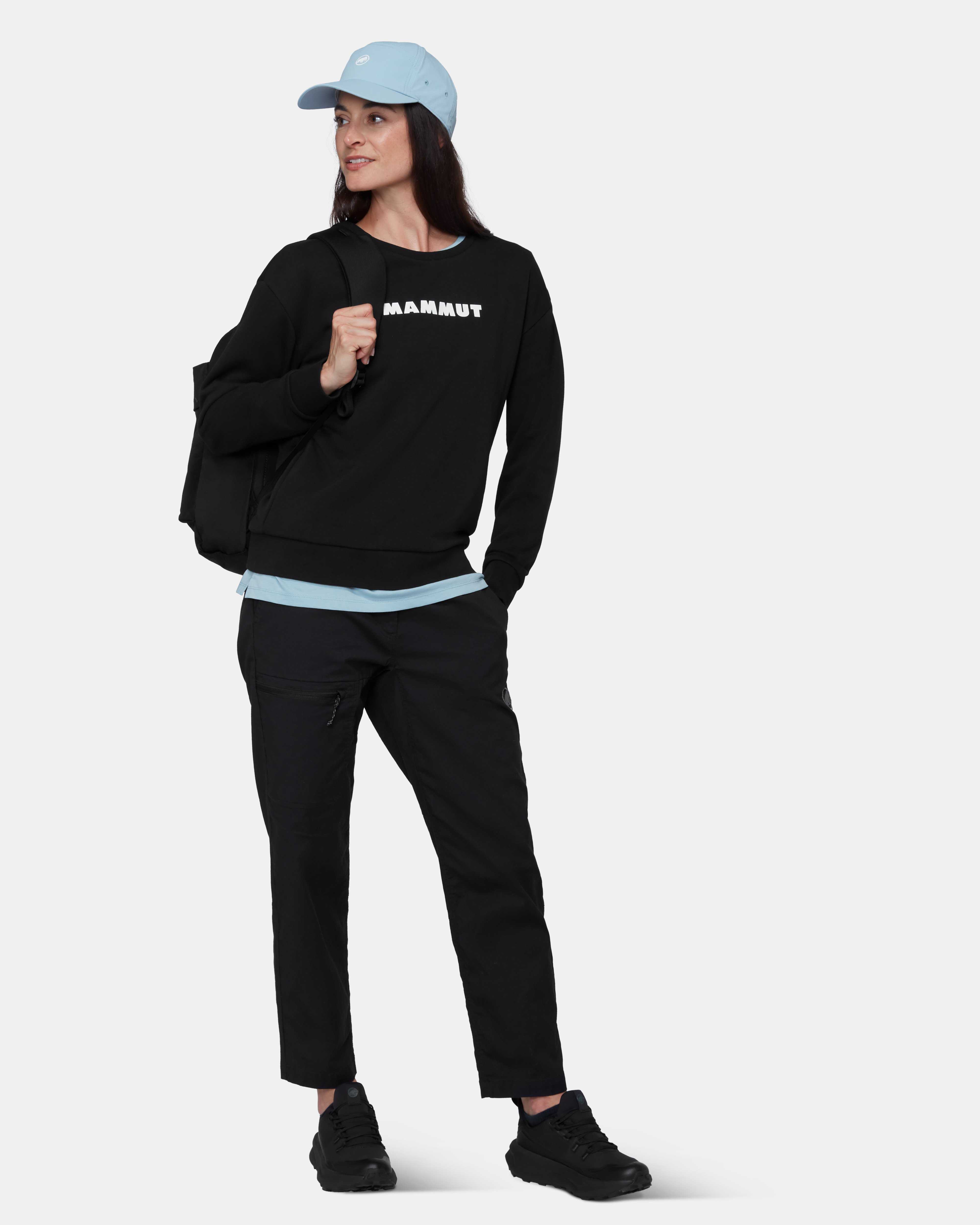 Mammut Mammut Core ML Crew Neck Women Logo, black - Black