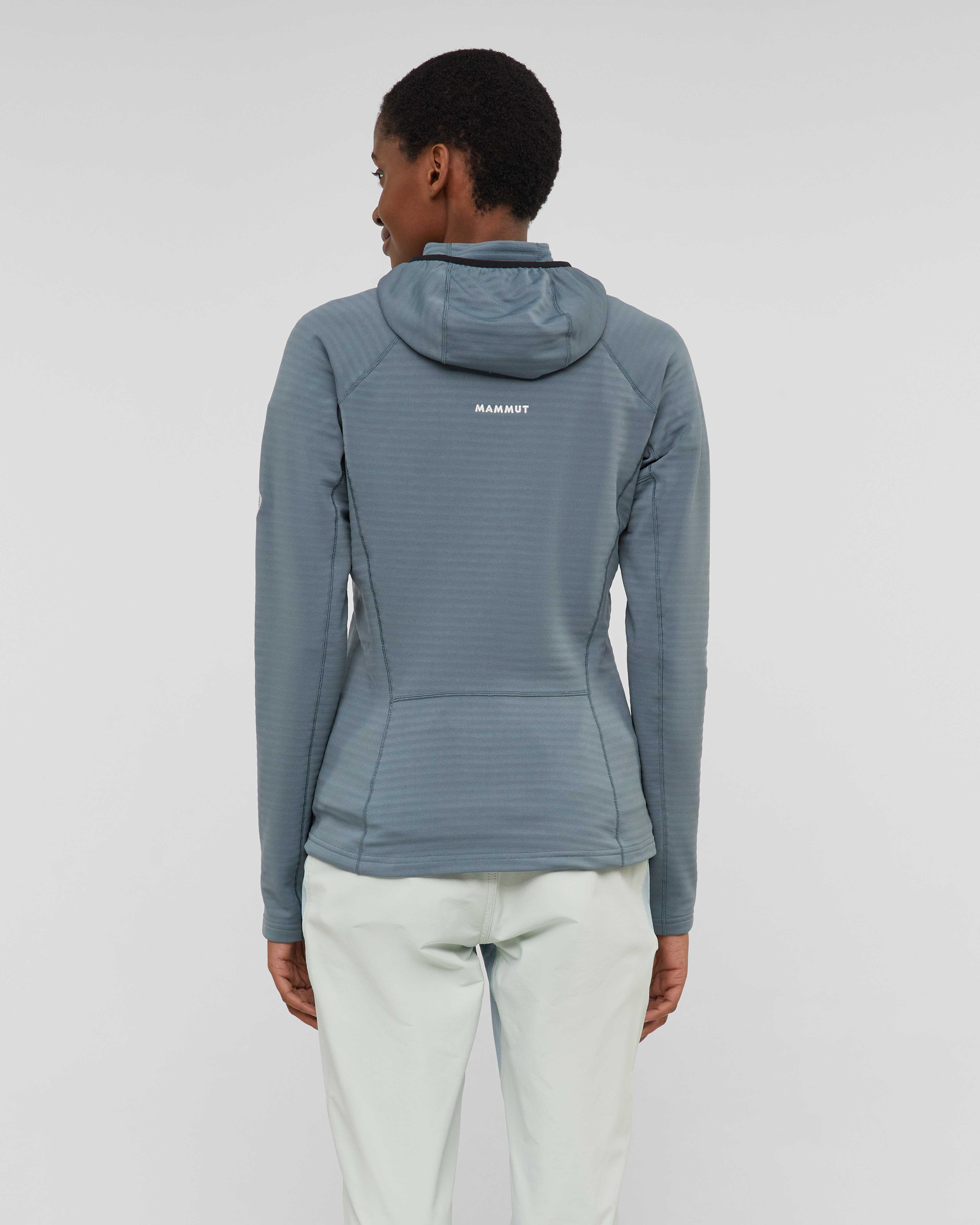 Mammut Mtn. Pro 2.0 Light ML Hooded Jacket Women, strata - Strata - Model back view