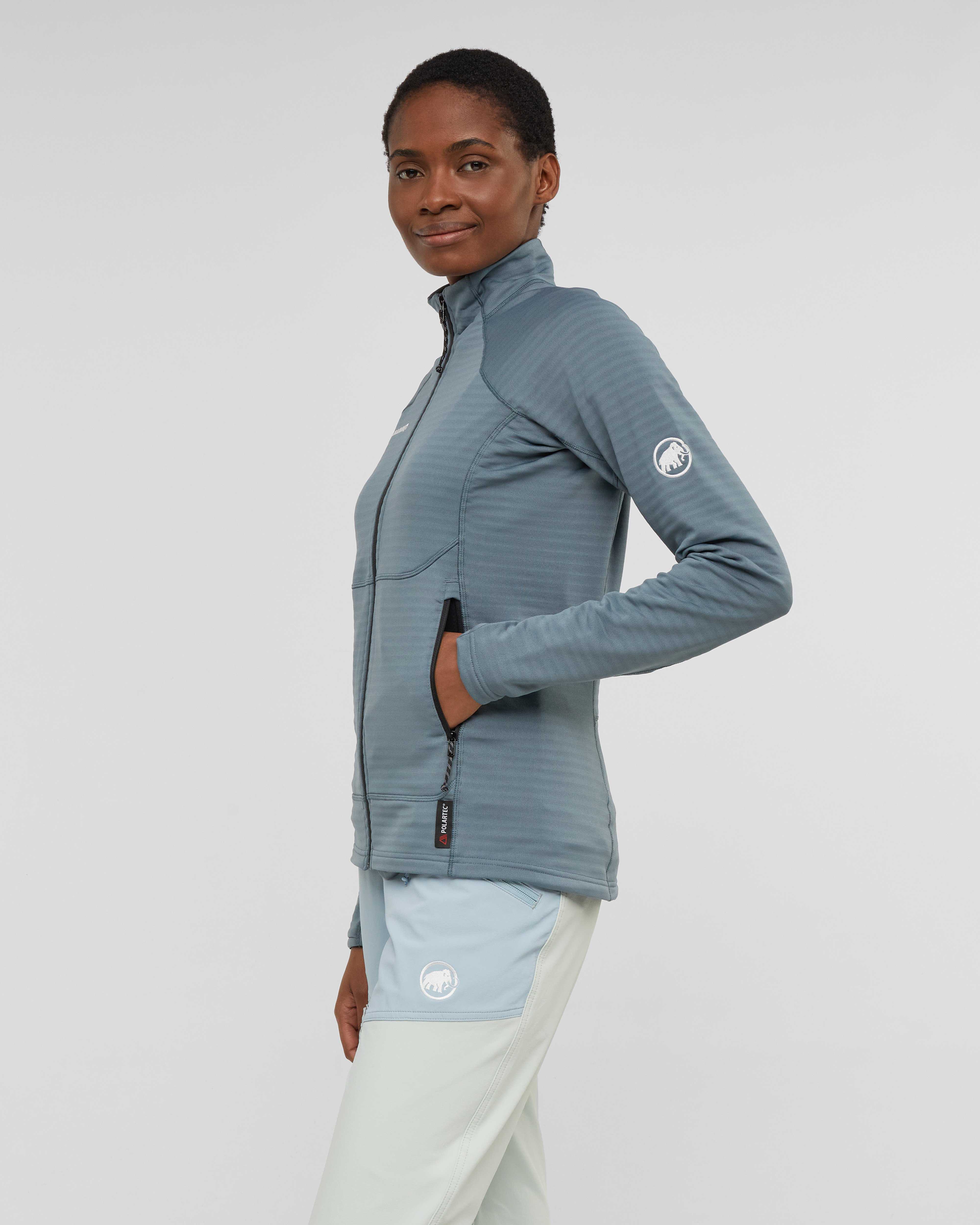 Mammut Mtn. Pro 2.0 Light ML Jacket Women, strata - Strata - Model side view