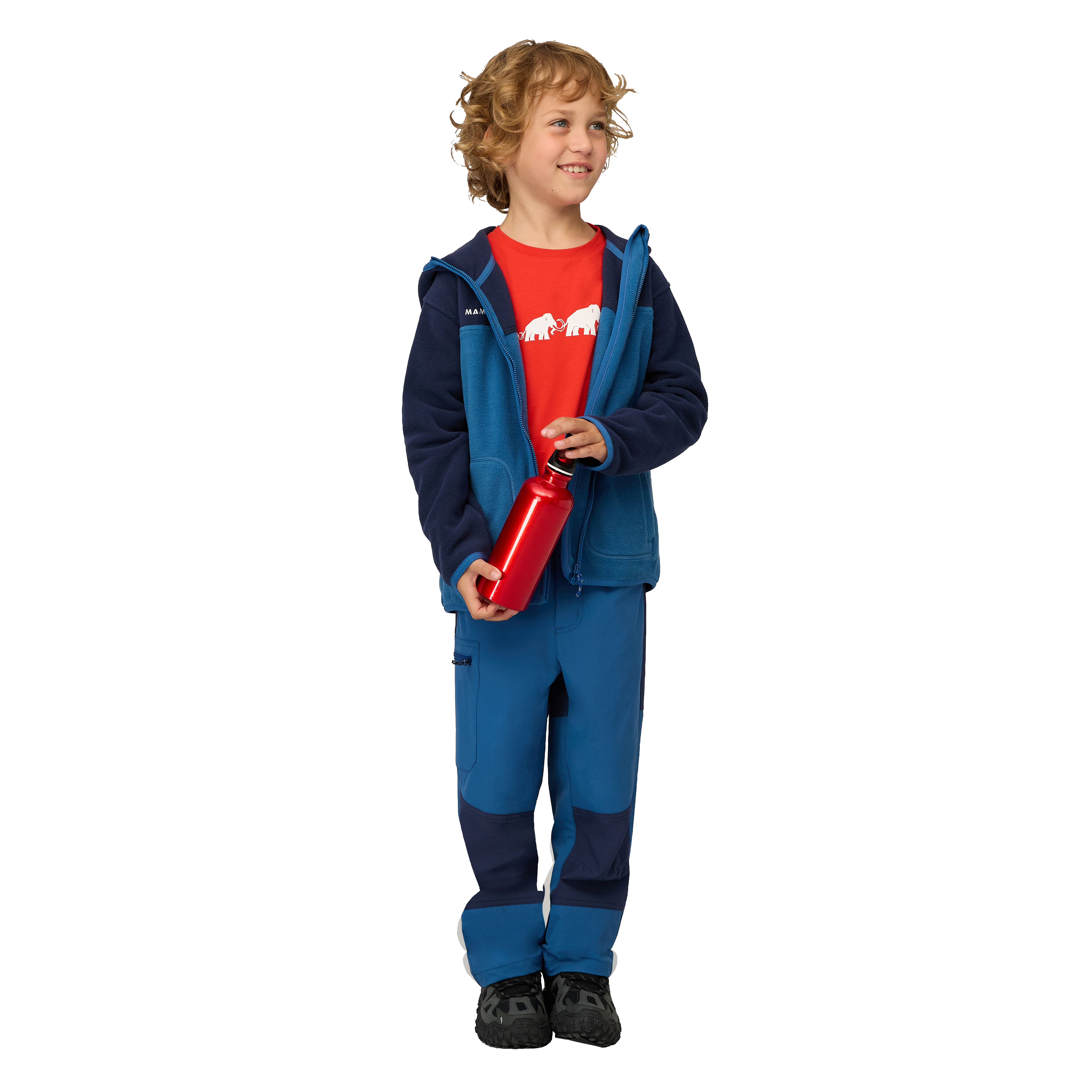 Mammut Waymarker ML Hooded Jacket Kids, tschiel-marine - Tschiel-marine