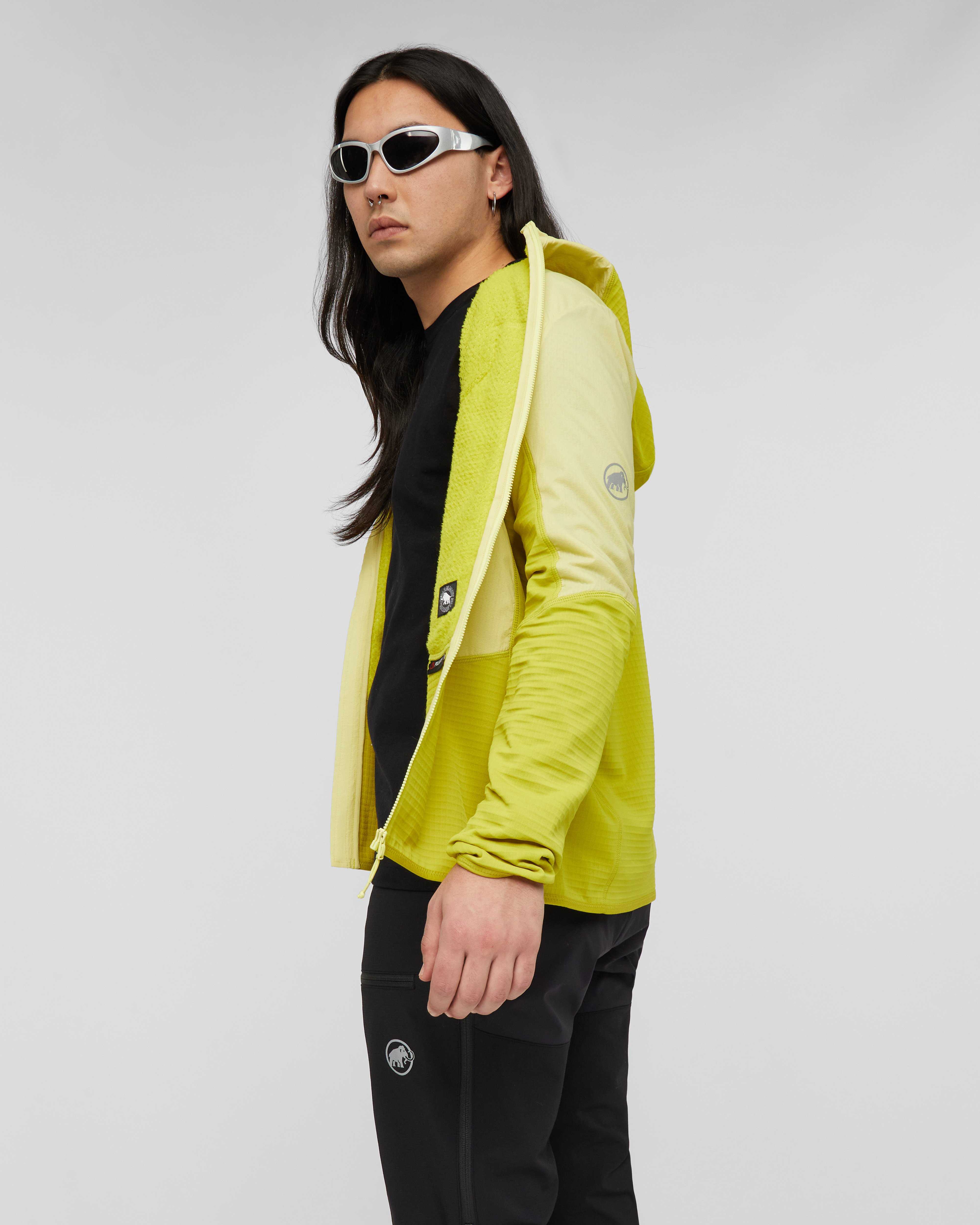 Mammut Aenergy ML Hybrid Hooded Jacket Men, holunder-acacia - Holunder-acacia - Outdoor view