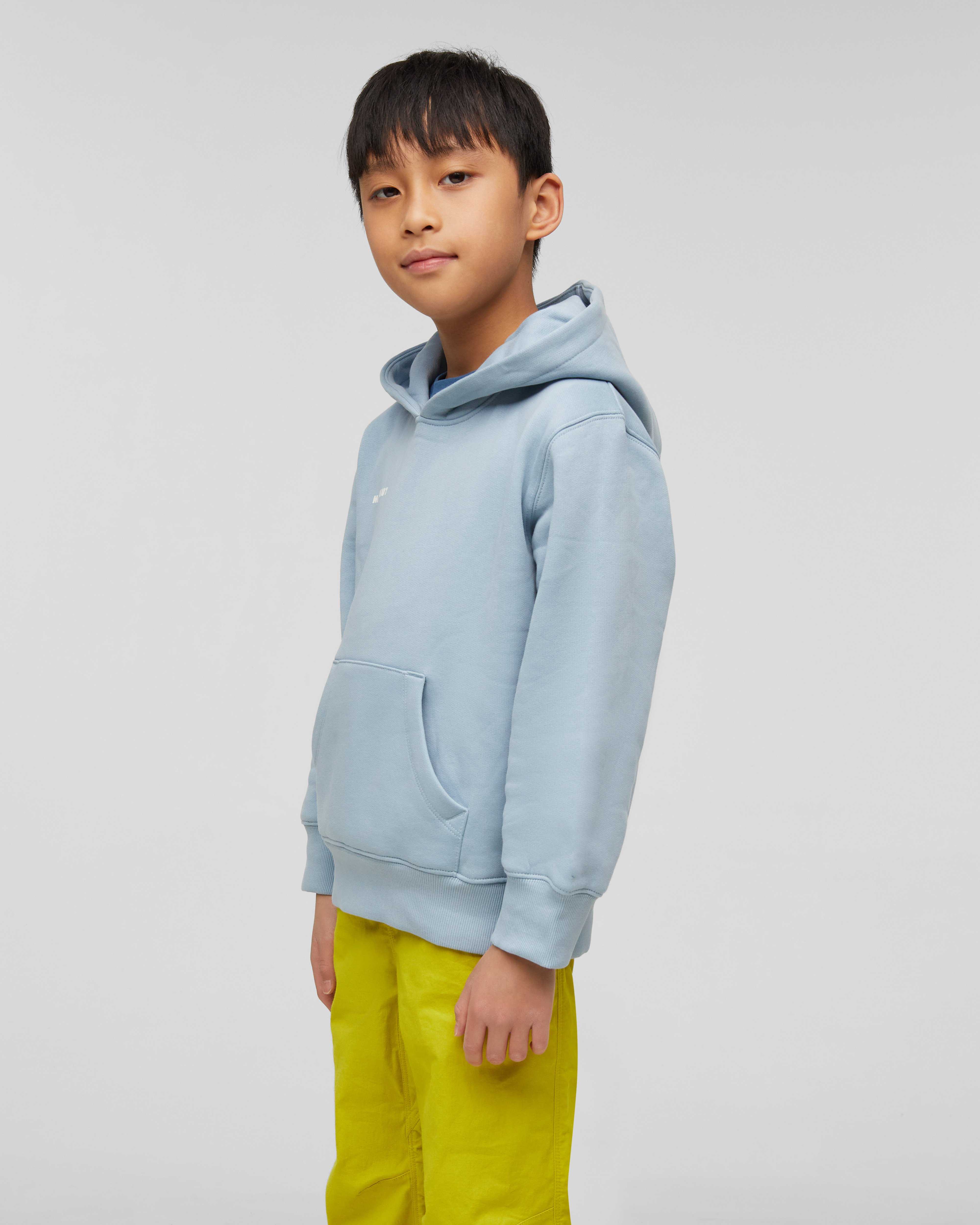 Mammut Mammut Base ML Hoody Kids, nebla - Nebla - Model side view