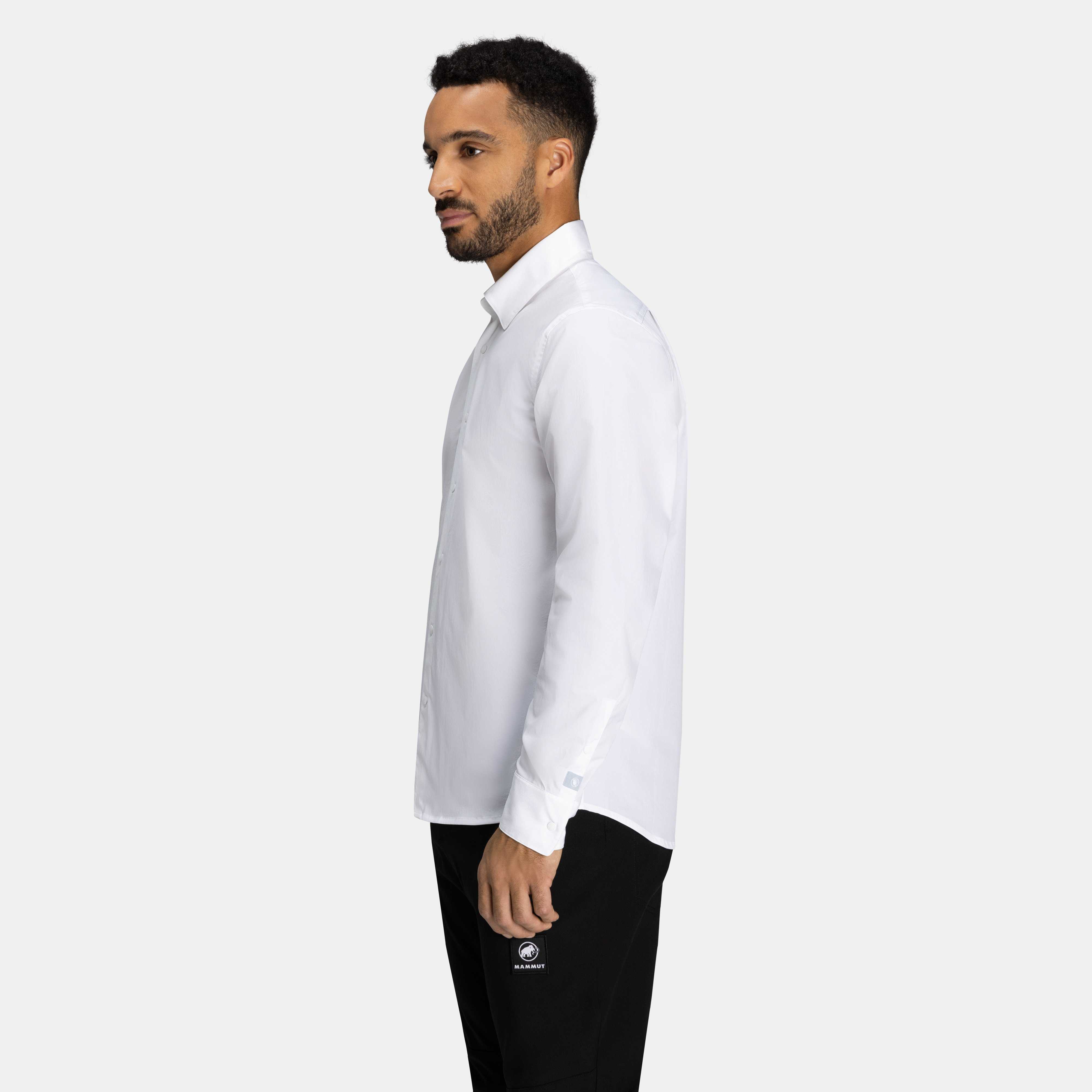 Mammut Seon Longsleeve Shirt AF Men, white-white - White-white