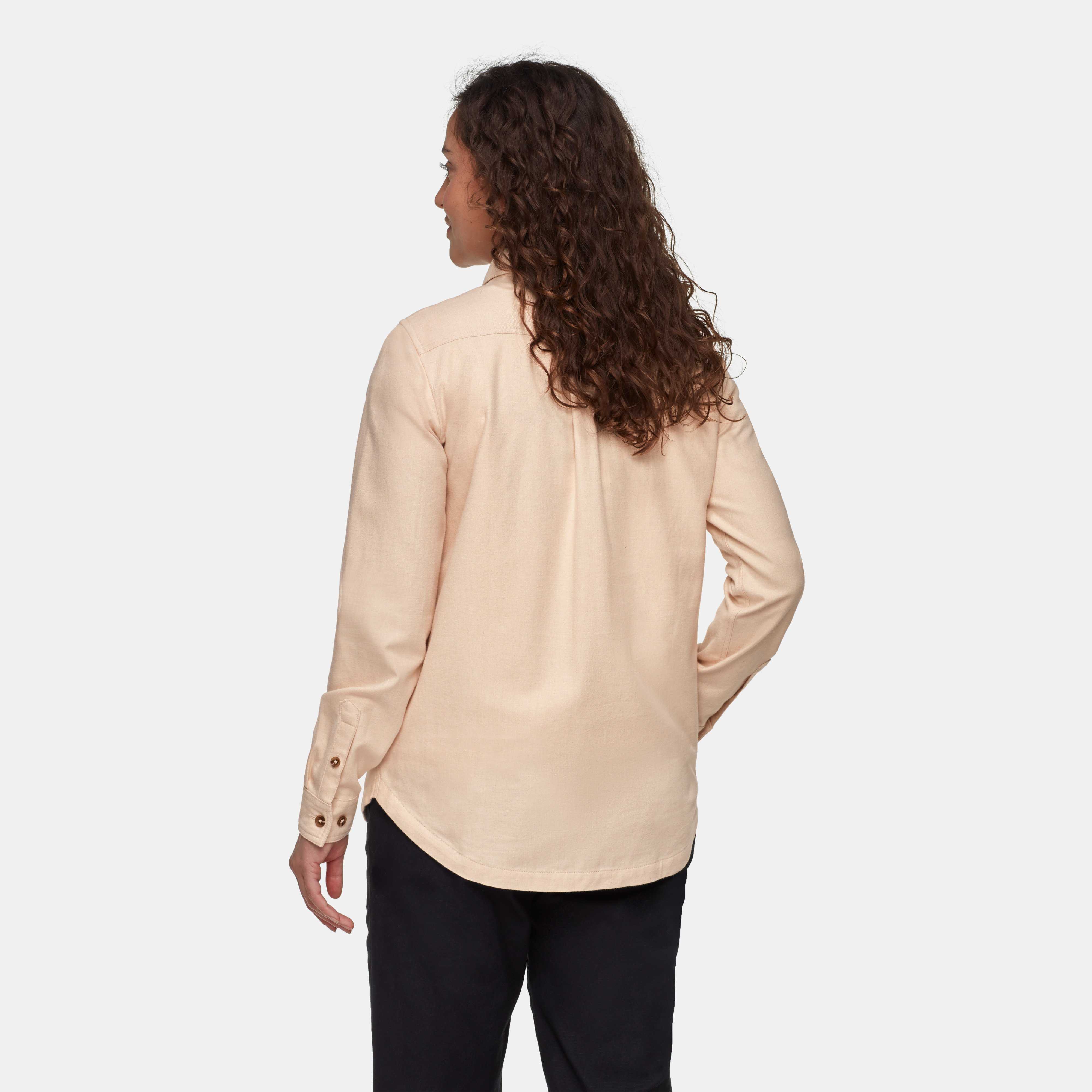 Mammut Tamaro Undyed Longsleeve Shirt Women, light brown (undyed) - Light brown (undyed)