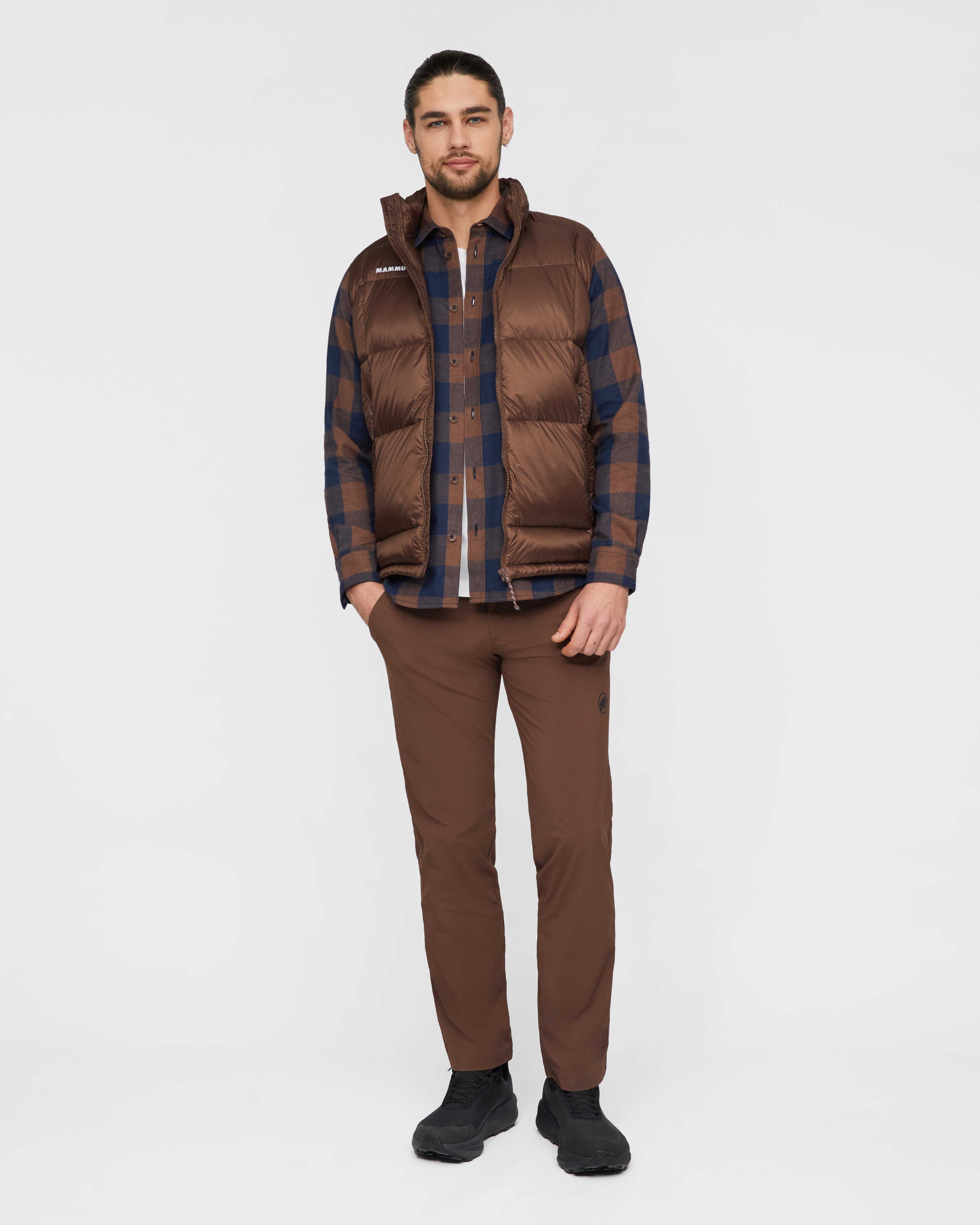 Mammut Tamaro Longsleeve Shirt Men, soil-marine - Soil-marine - Outdoor view