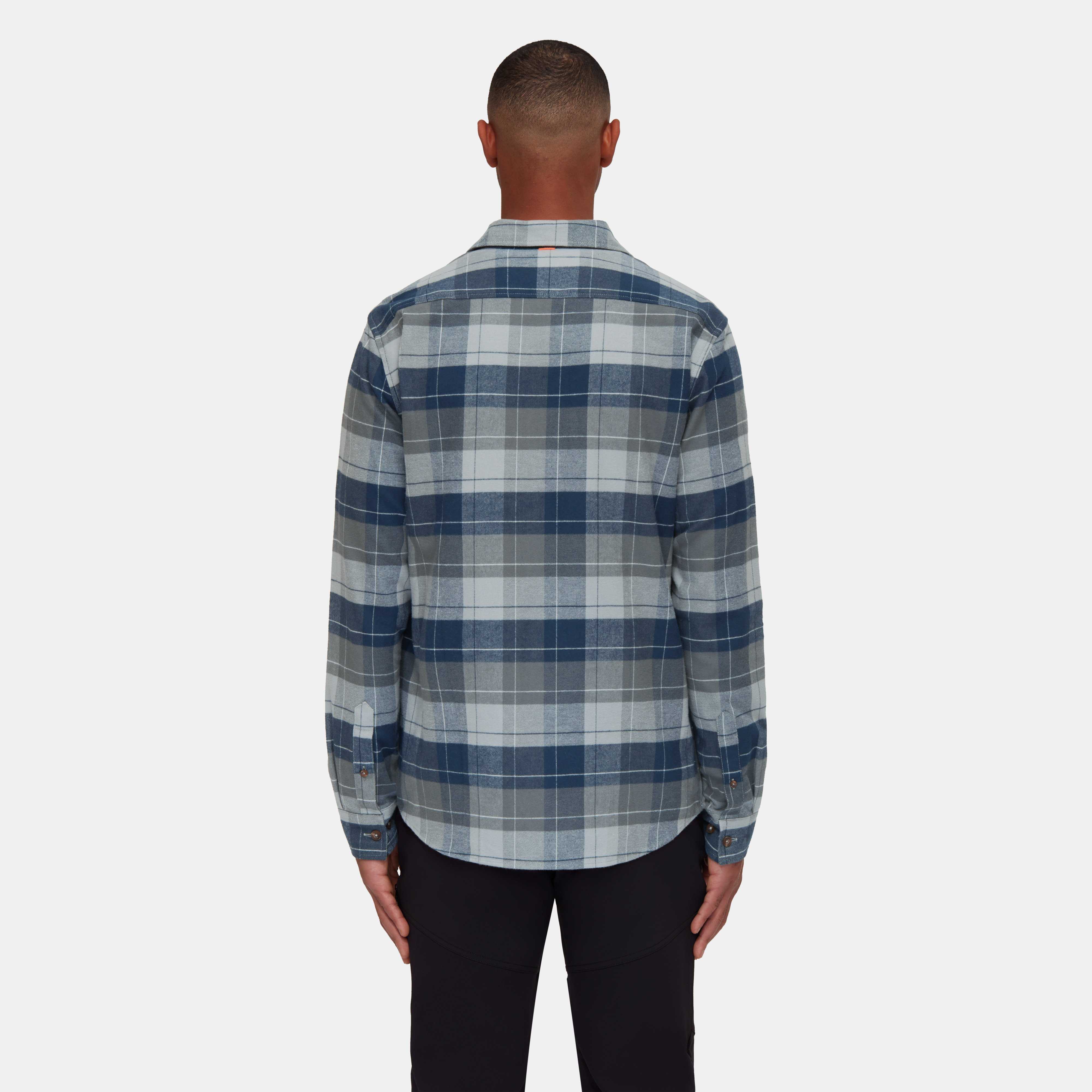 Mammut Trovat Longsleeve Shirt Men, steel-marine - Steel-marine
