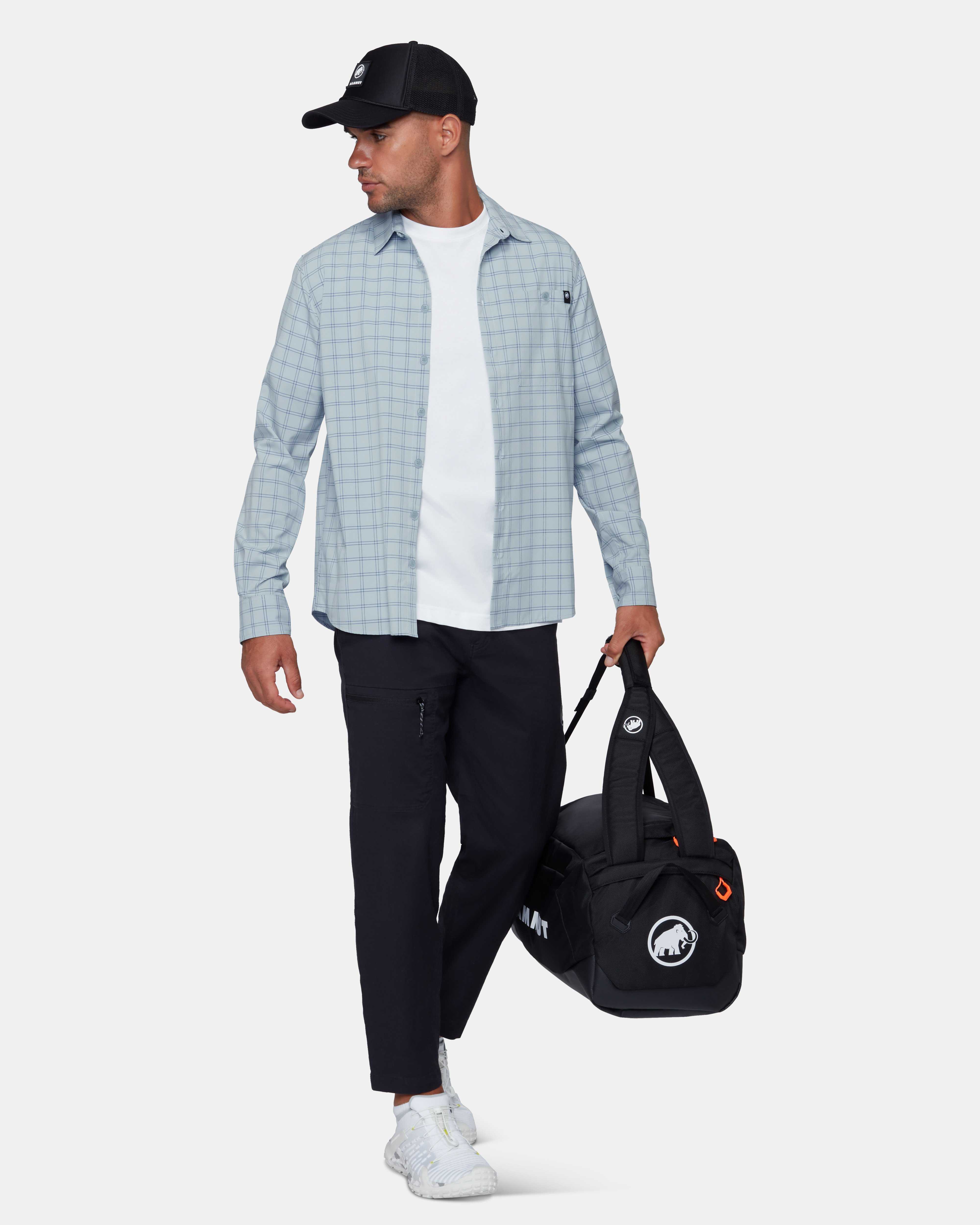 Mammut Lenni Longsleeve Shirt Men, nebla-tschiel - Nebla-tschiel