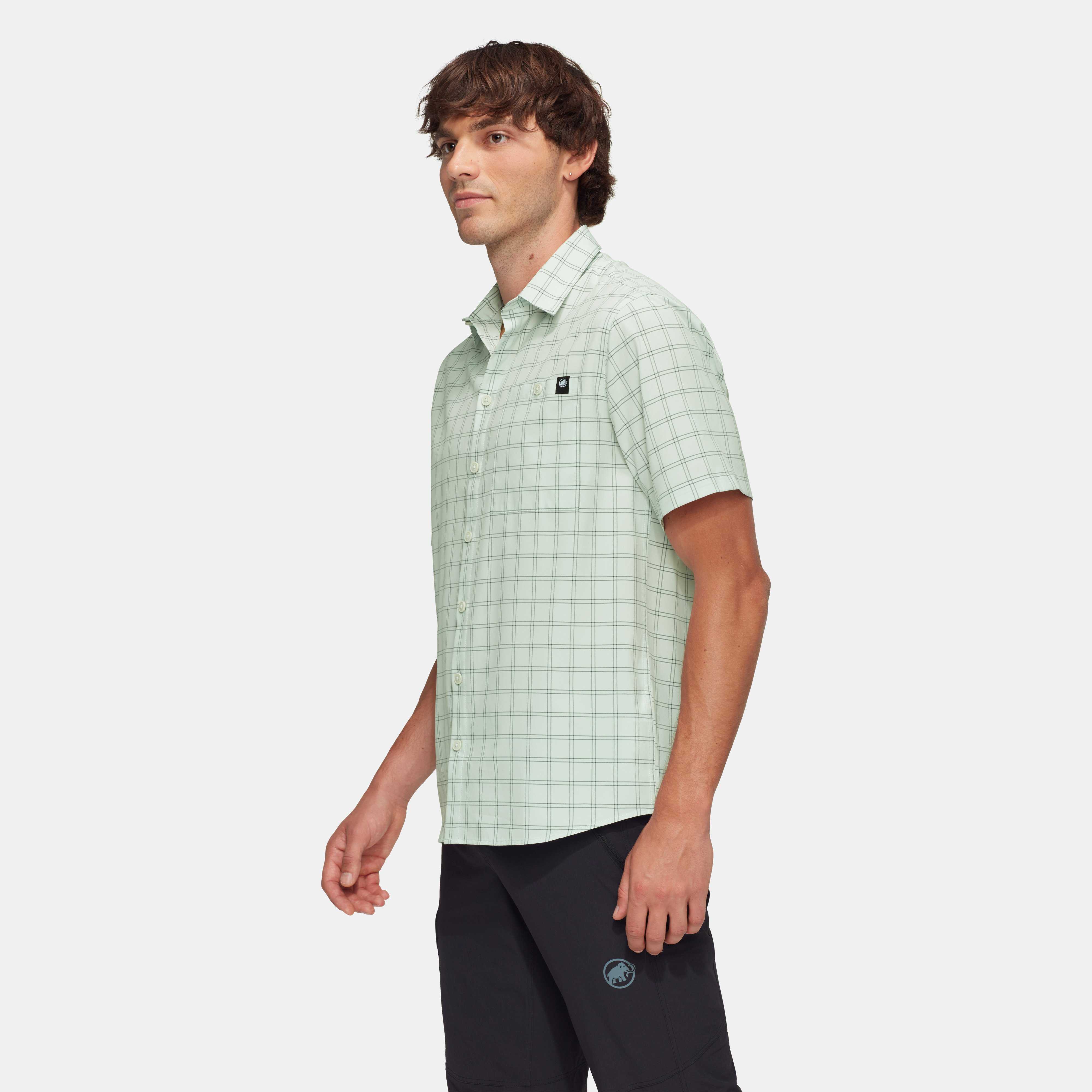 Mammut Lenni Shirt Men, silver sage-strata - Silver sage-strata