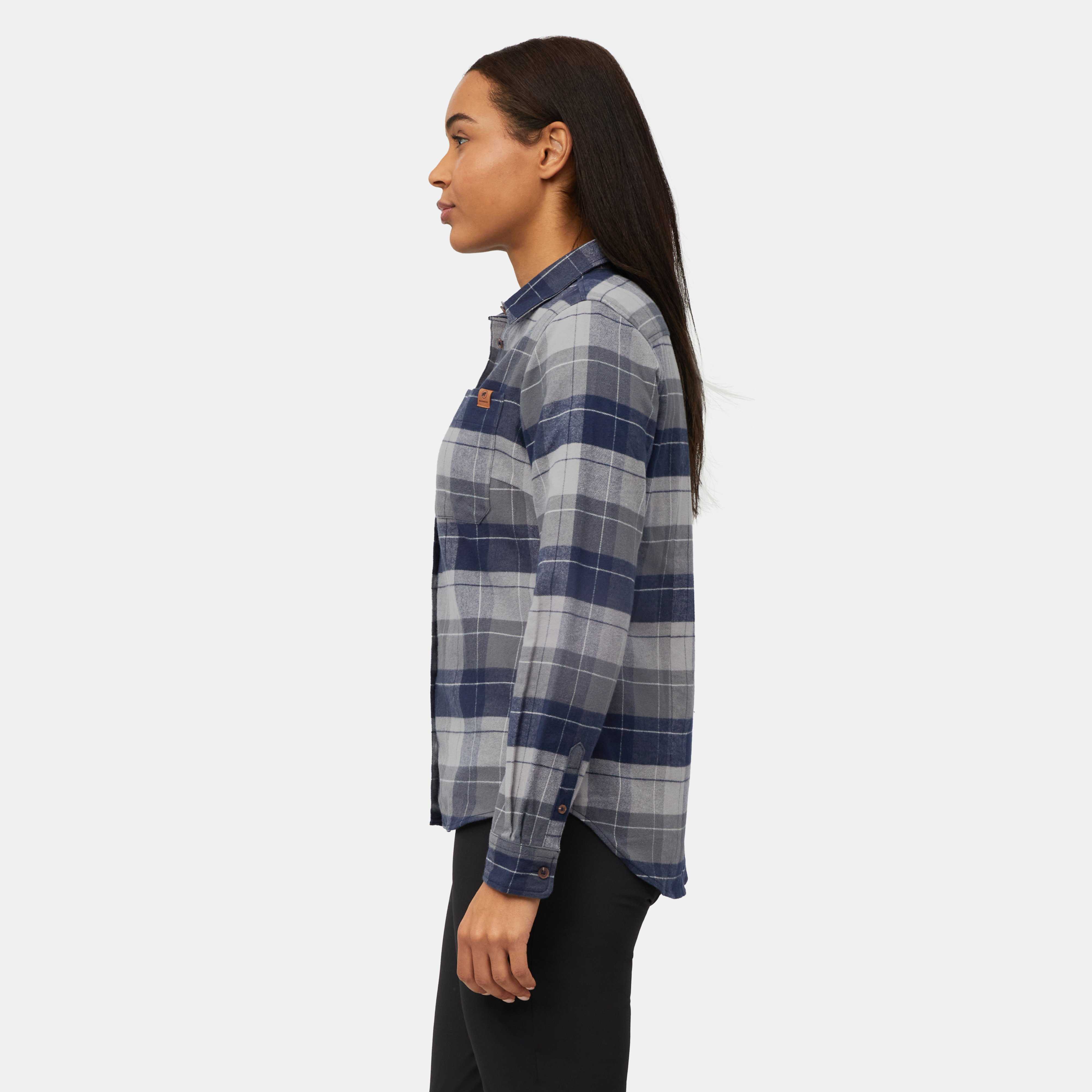 Mammut Mtn. Pro 2.0 Longsleeve Shirt Women, steel-marine - Steel-marine