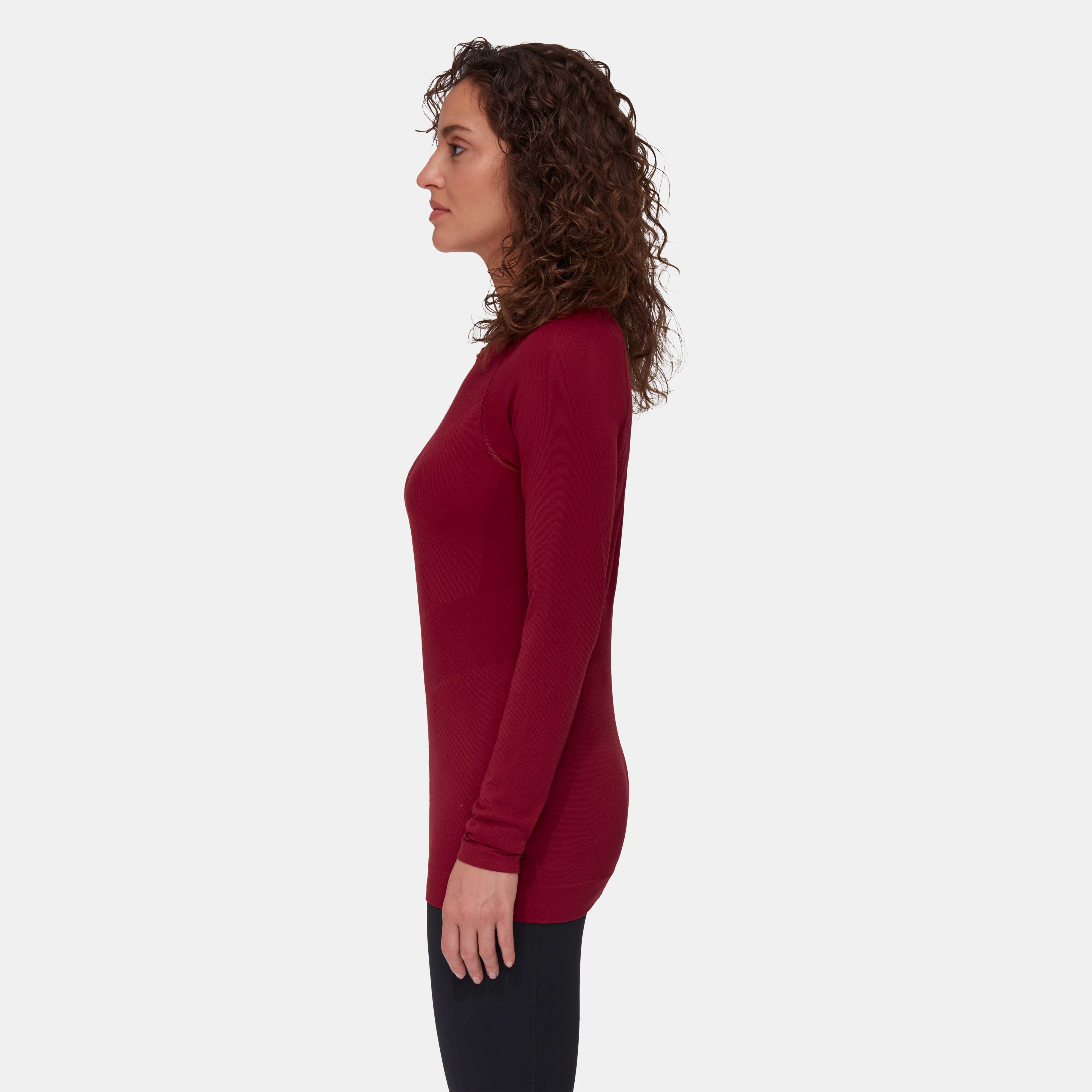 Mammut Trift Longsleeve Women - temp, blood red - Blood red