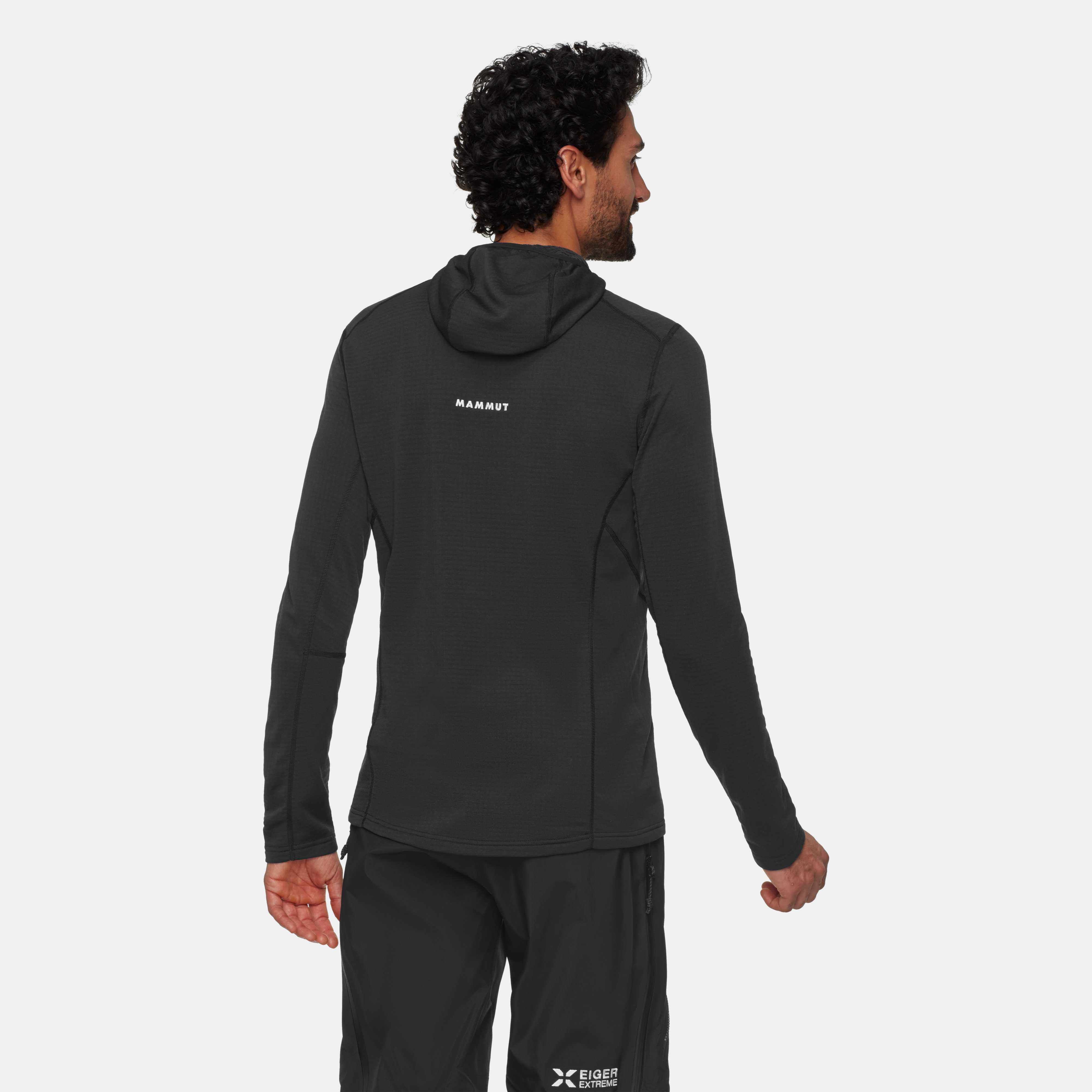 Mammut Eiger Nordwand Advanced FL Half Zip Hoodie Men, black - Black